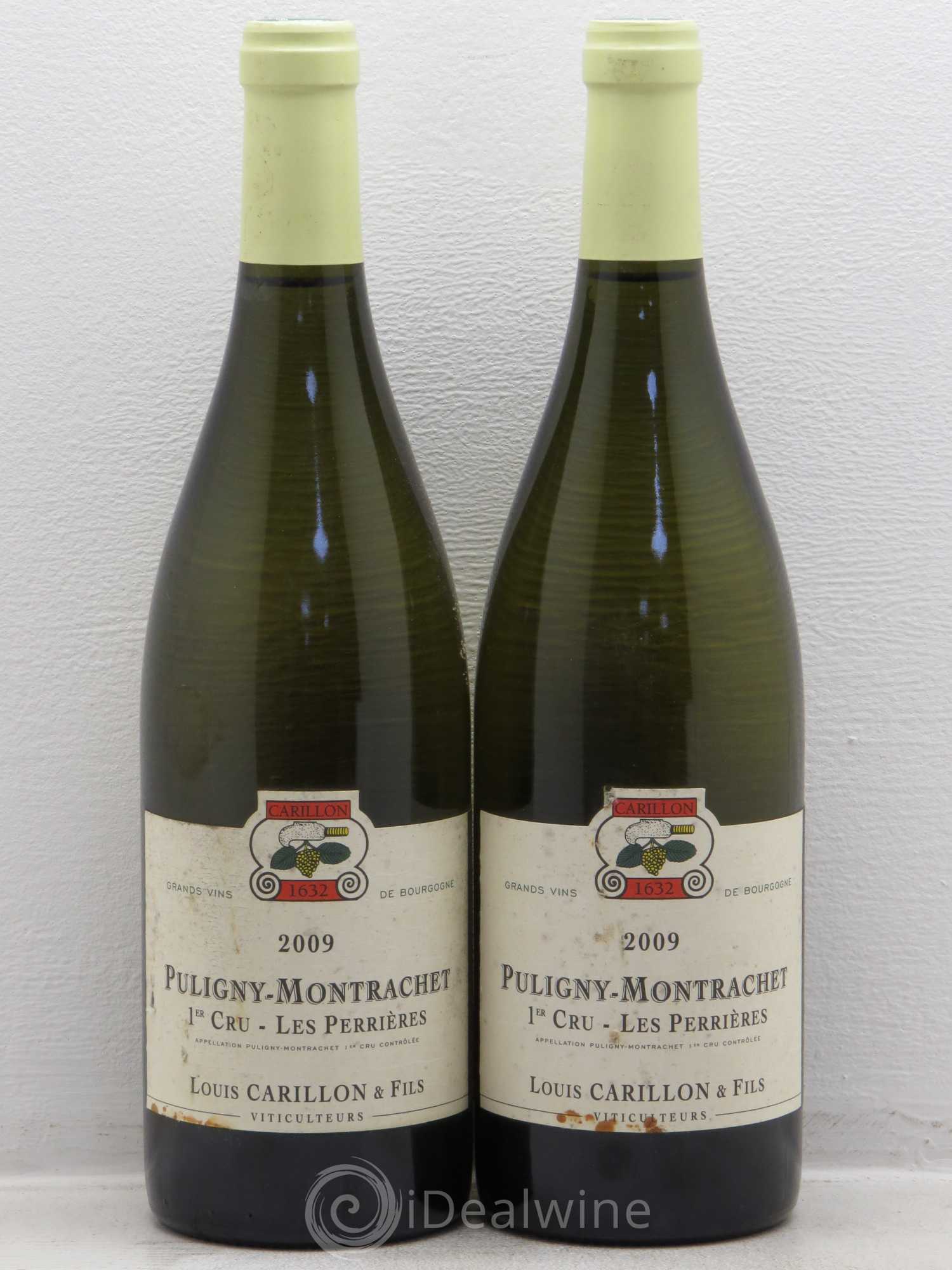 Puligny-Montrachet 1er Cru Les Perrières Louis Carillon & Fils 2009 - Lot de 2 bouteilles - 0
