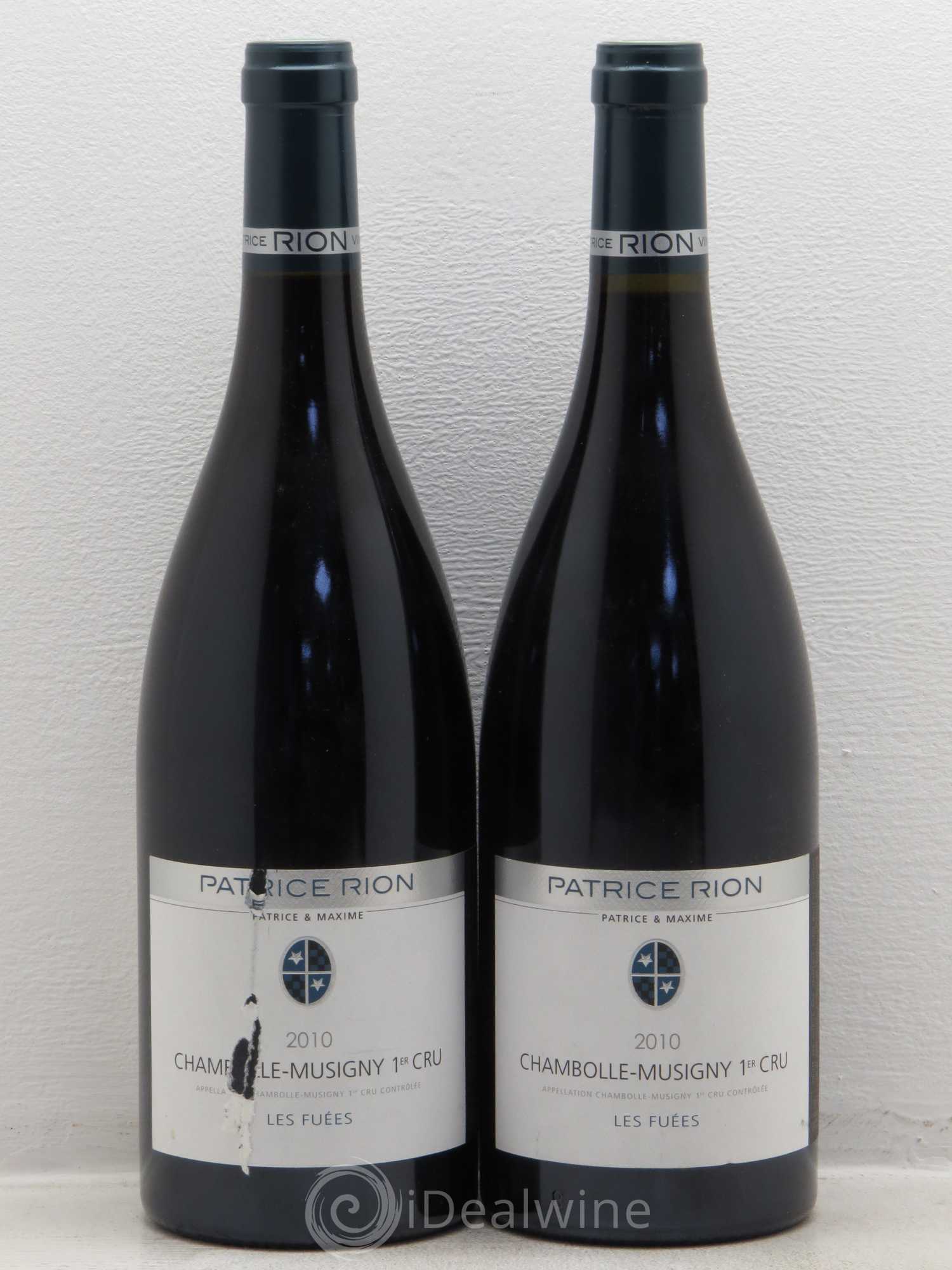 Chambolle-Musigny 1er Cru Les Fuees Rion 2010 - Lot de 2 bouteilles - 0