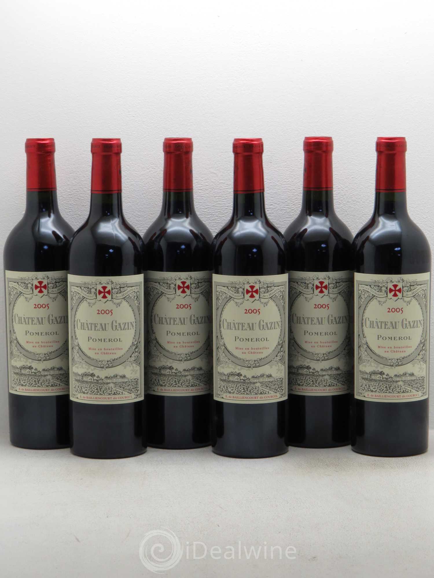 Château Gazin 2005 - Lot de 6 bouteilles - 0