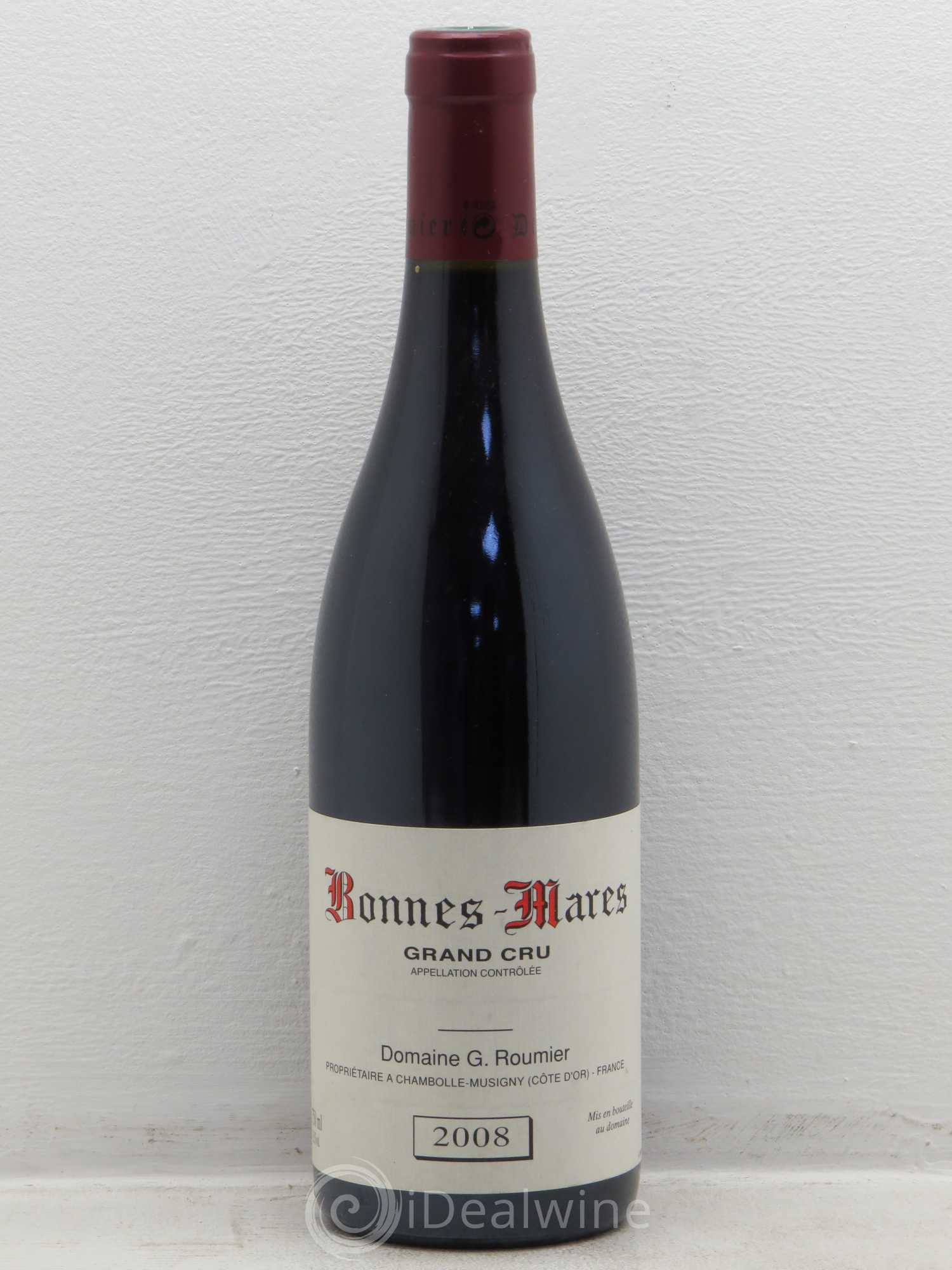 Bonnes-Mares Grand Cru Georges Roumier (Domaine) 2008 - Lot de 1 bouteille - 0