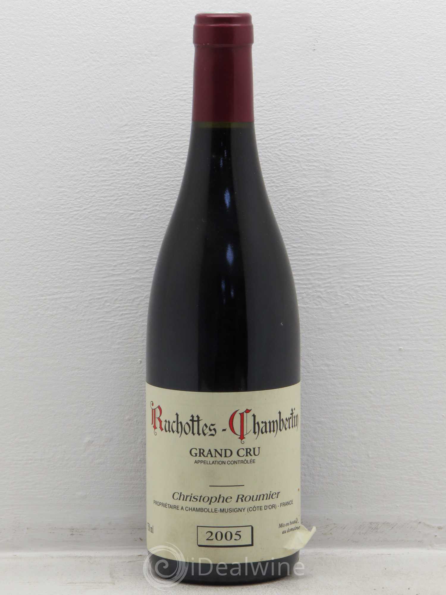 Ruchottes-Chambertin Grand Cru Georges Roumier (Domaine) 2005 - Lot de 1 bouteille - 0