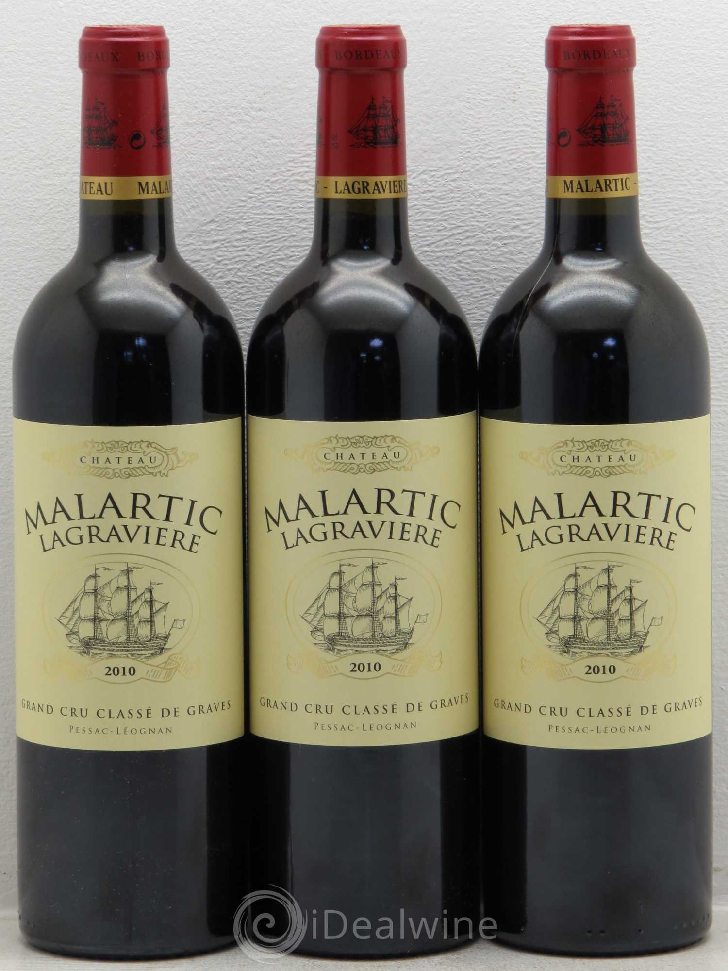 Château Malartic-Lagravière Cru Classé de Graves 2010 - Lot de 6 bouteilles - 2
