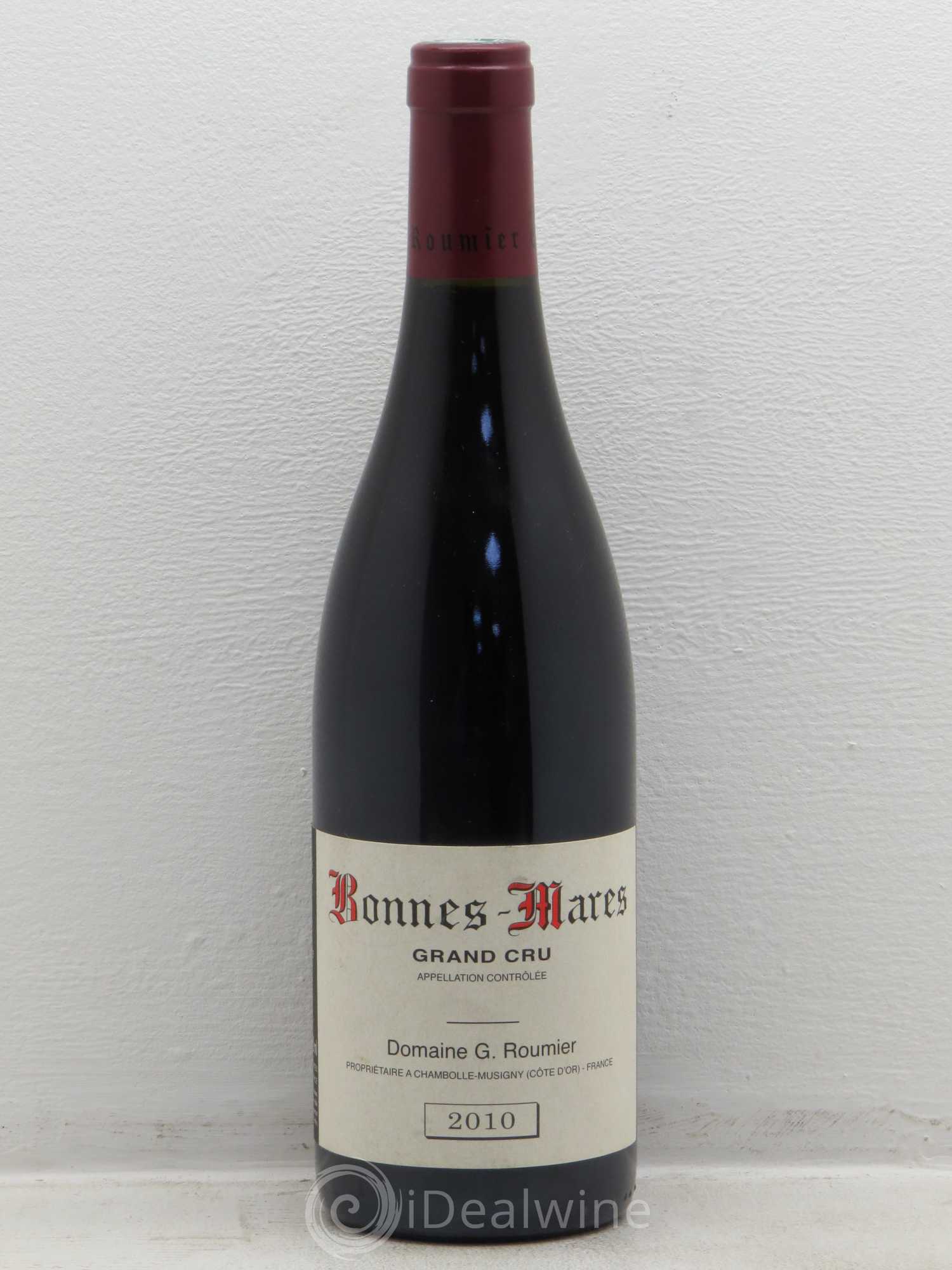 Bonnes-Mares Grand Cru Georges Roumier (Domaine) 2010 - Lot de 1 bouteille - 0
