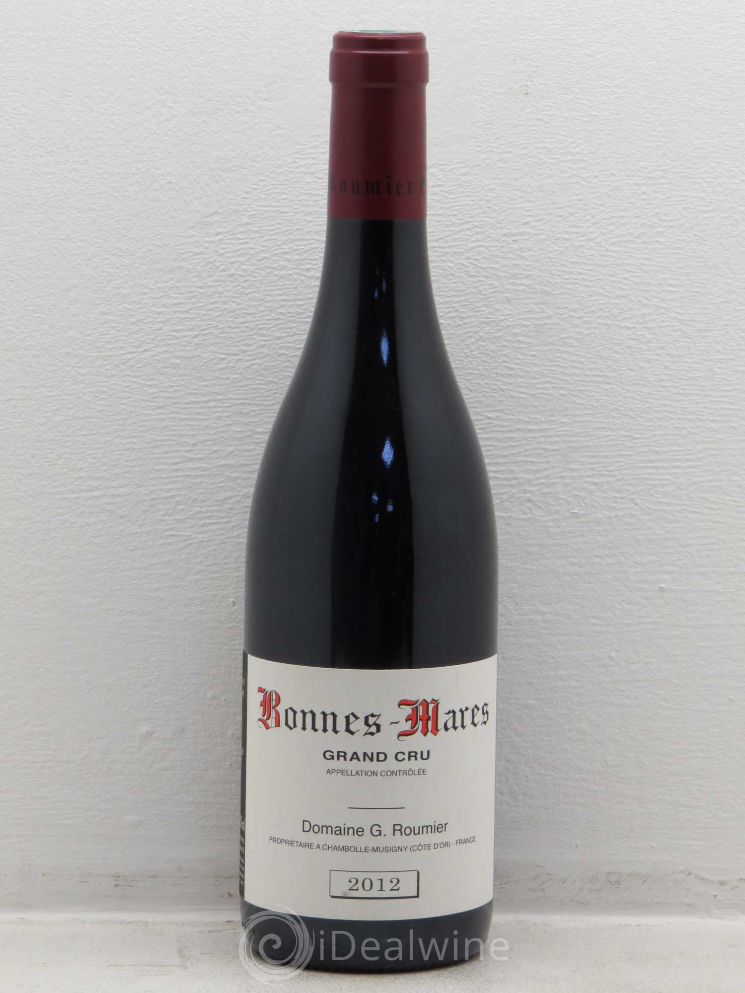 Bonnes-Mares Grand Cru Georges Roumier (Domaine) 2012 - Lot de 1 bouteille - 0