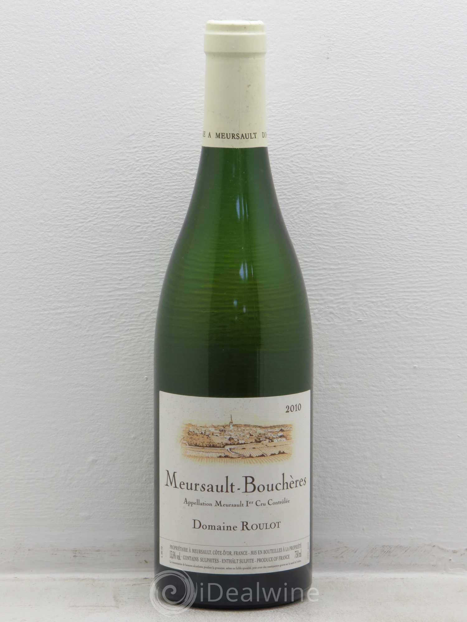 Meursault 1er Cru Les Bouchères Roulot (Domaine) 2010 - Lot de 1 bouteille - 0