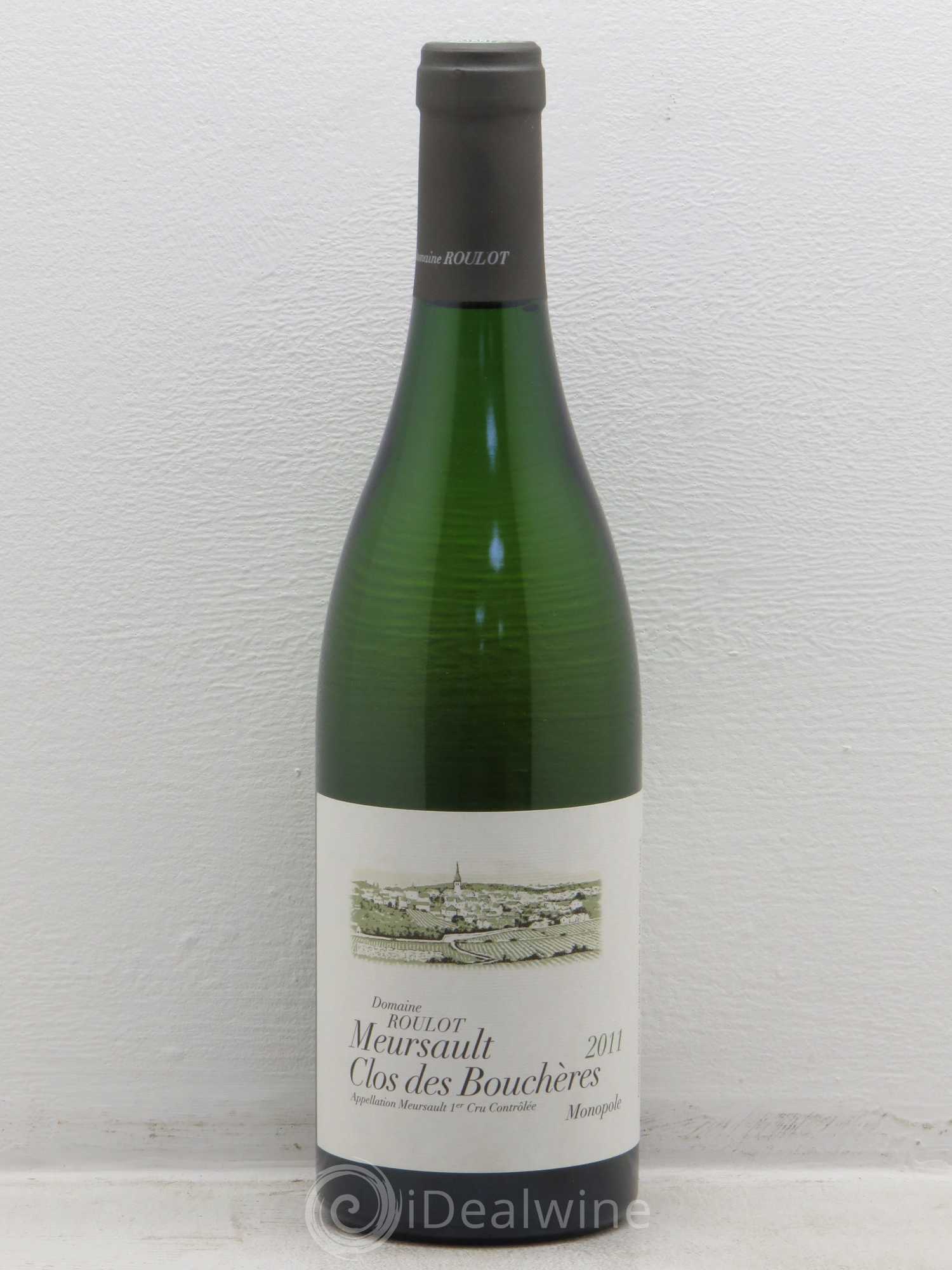 Meursault 1er Cru Les Bouchères Roulot (Domaine) 2011 - Lot de 1 bouteille - 0