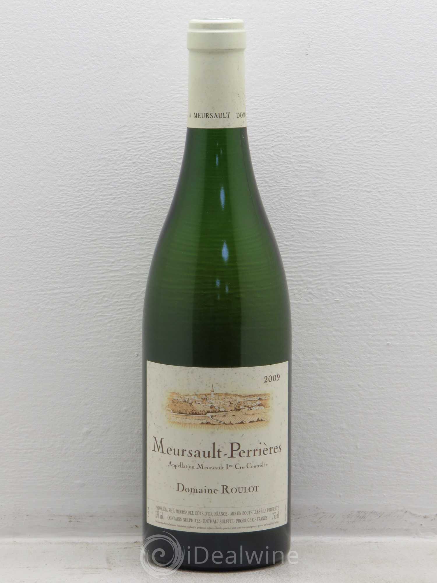 Meursault 1er Cru Perrières Roulot (Domaine) 2009 - Lot de 1 bouteille - 0