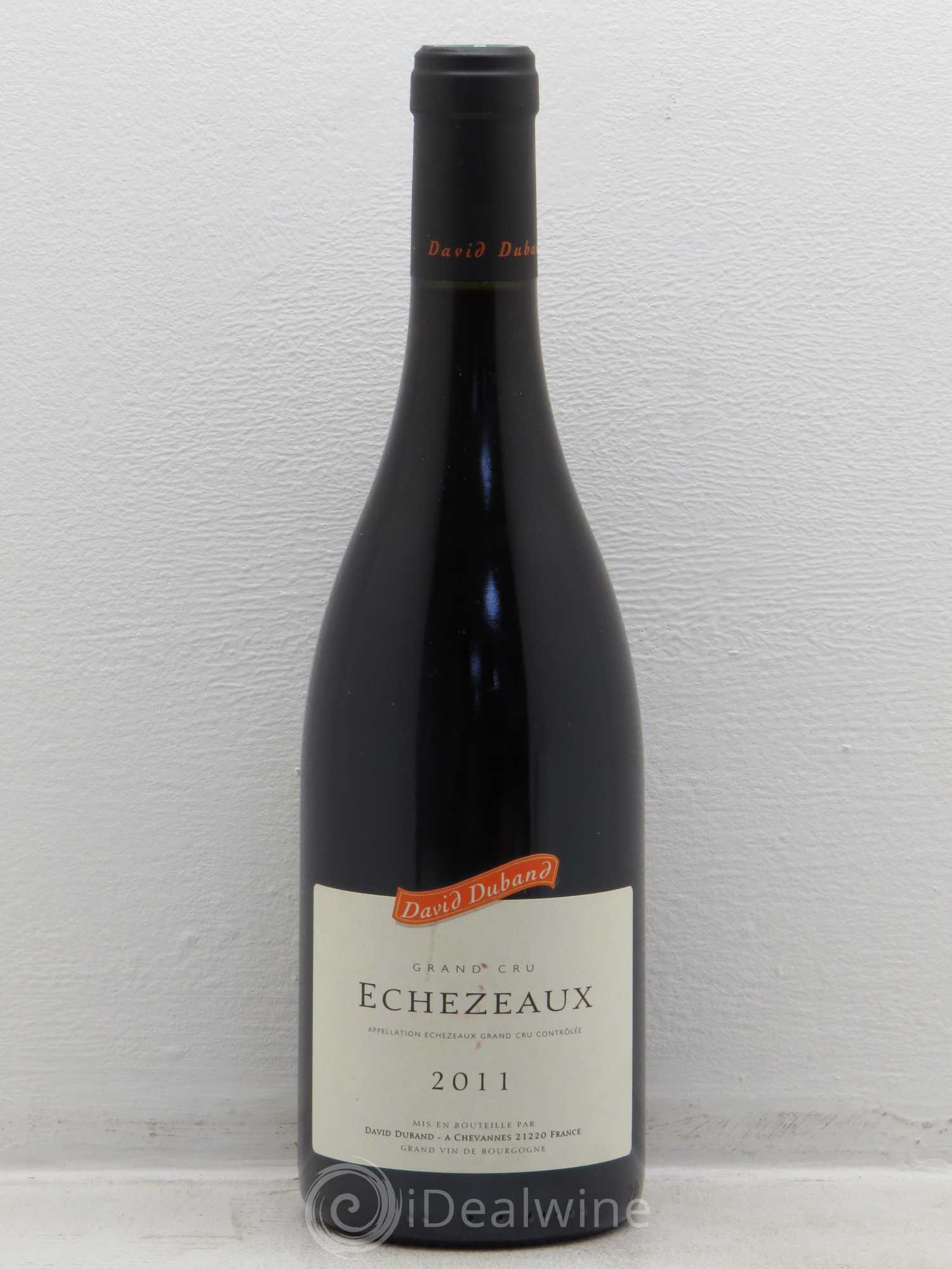 Echezeaux Grand Cru David Duband (Domaine) 2011 - Lot de 1 bouteille - 0