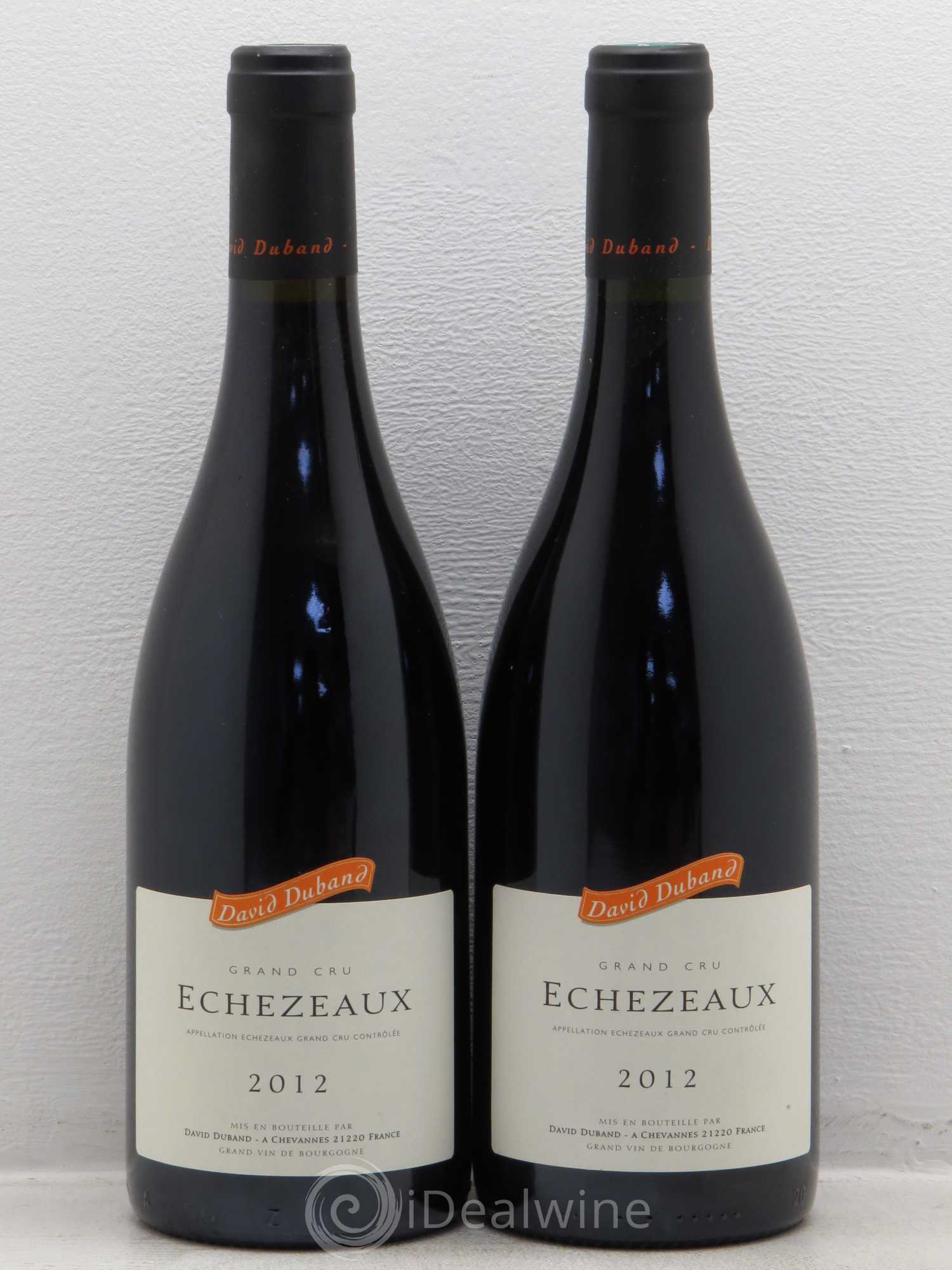 Echezeaux Grand Cru David Duband (Domaine) 2012 - Lot de 2 bouteilles - 0