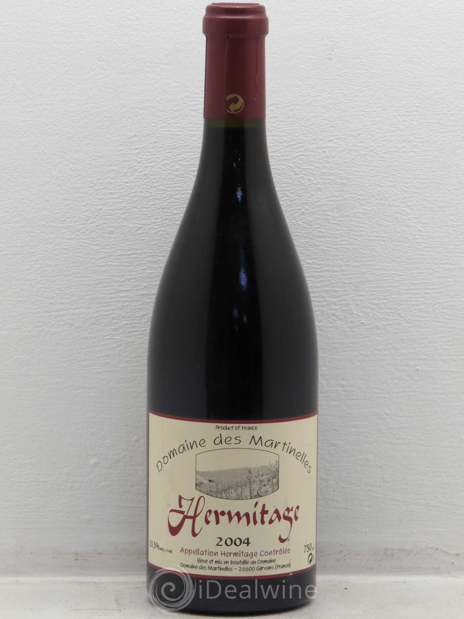 Hermitage Domaine des Martinelles 2004 - Posten von 1 Flasche - 0