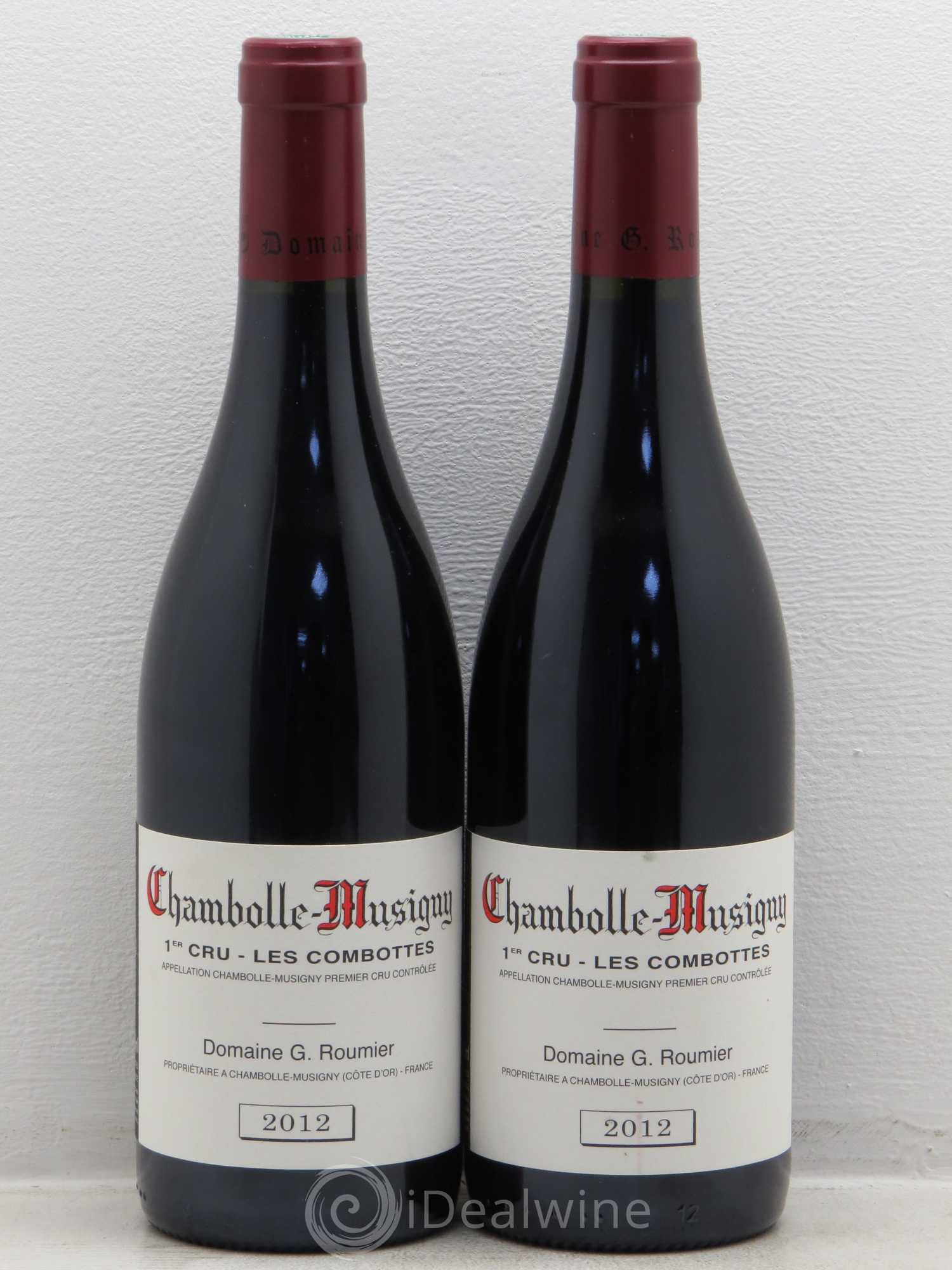 Chambolle-Musigny 1er Cru Les Combottes Georges Roumier (Domaine) 2012 - Lot de 2 bouteilles - 0