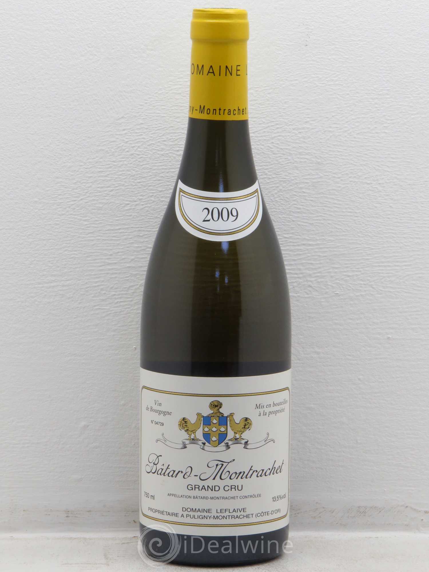 Bâtard-Montrachet Grand Cru Leflaive (Domaine) 2009 - Lot de 1 bouteille - 0
