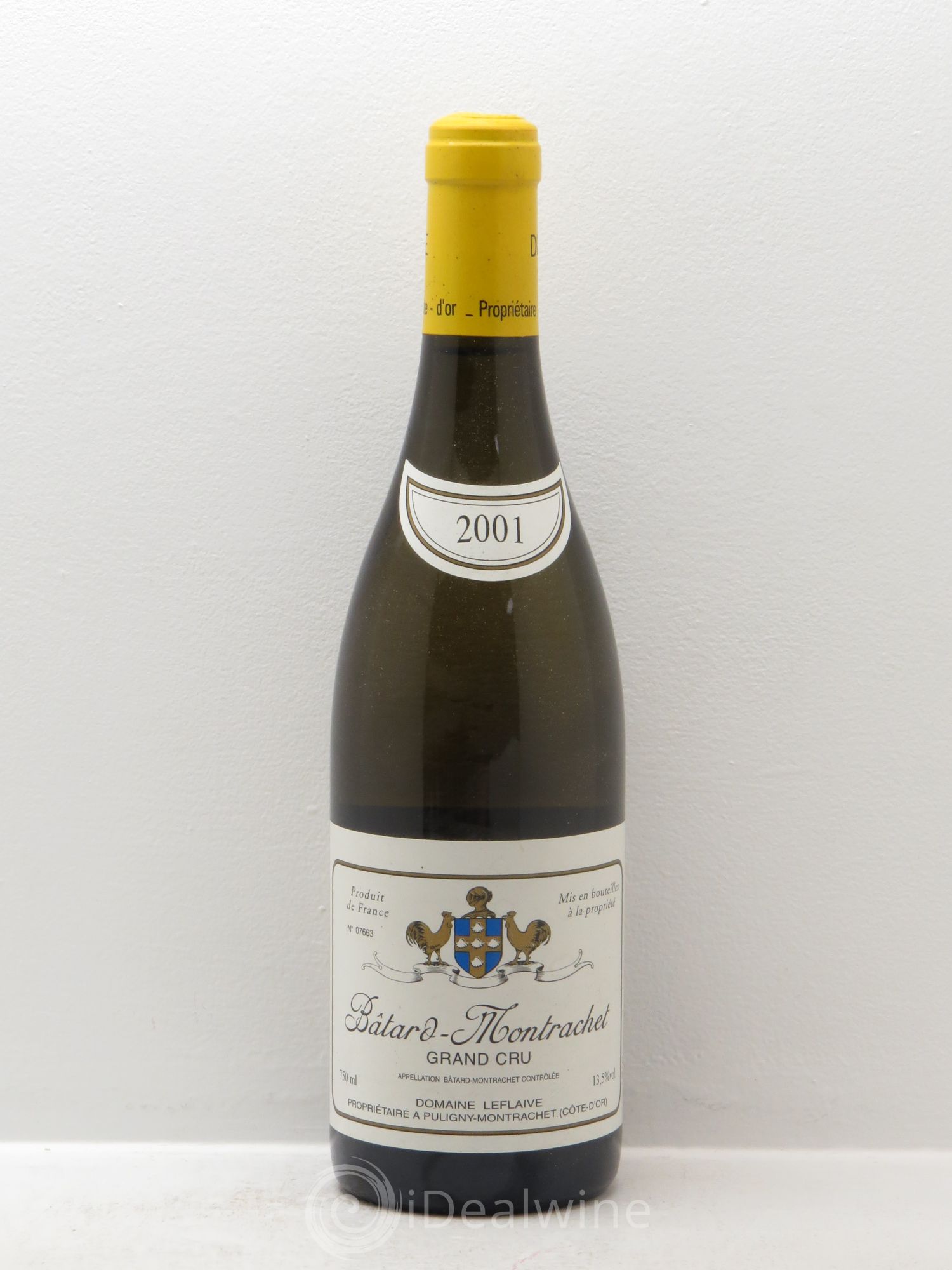 Bâtard-Montrachet Grand Cru Leflaive (Domaine) 2001 - Lot de 1 bouteille - 0