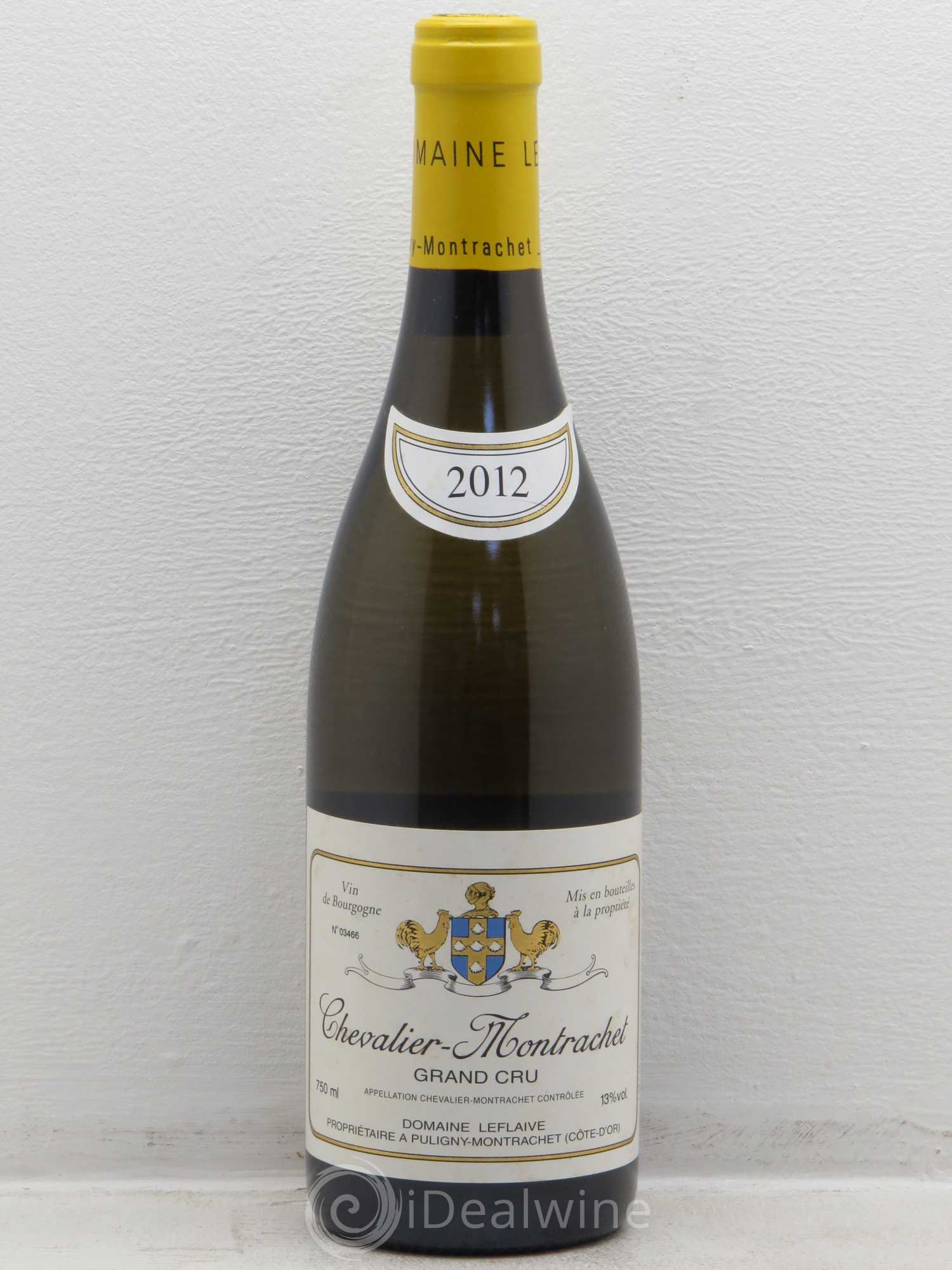 Chevalier-Montrachet Grand Cru Leflaive (Domaine) 2012 - Lot de 1 bouteille - 0