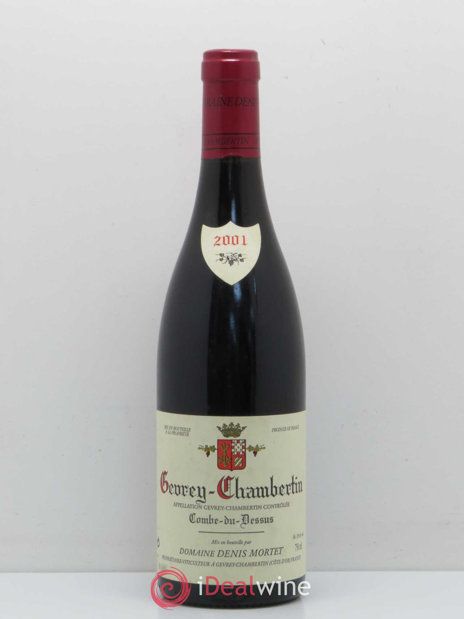Gevrey-Chambertin Combe du Dessus Denis Mortet 2001 - Posten von 1 Flasche - 0