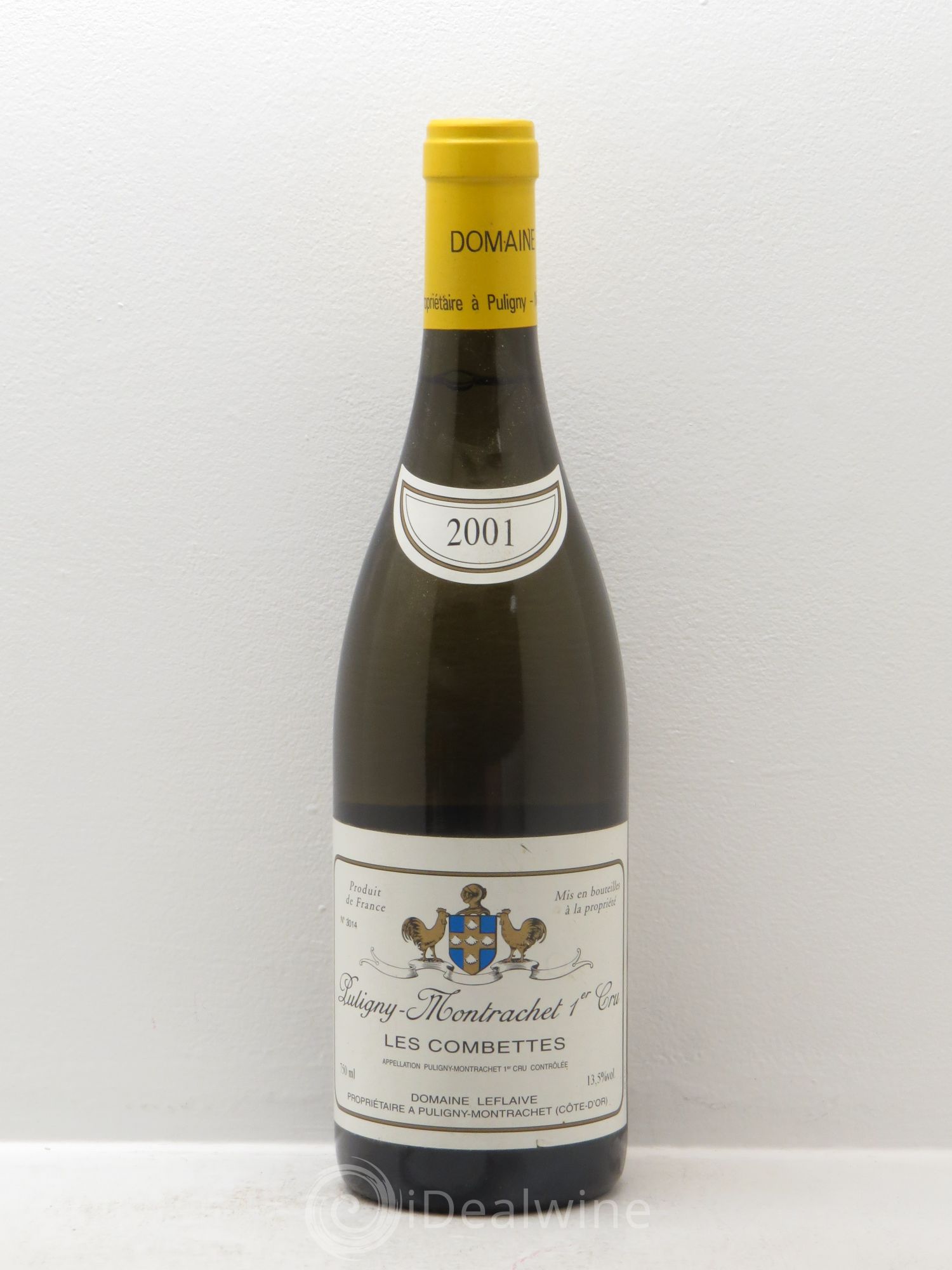 Puligny-Montrachet 1er Cru Les Combettes Leflaive (Domaine) 2001 - Lot de 1 bouteille - 0