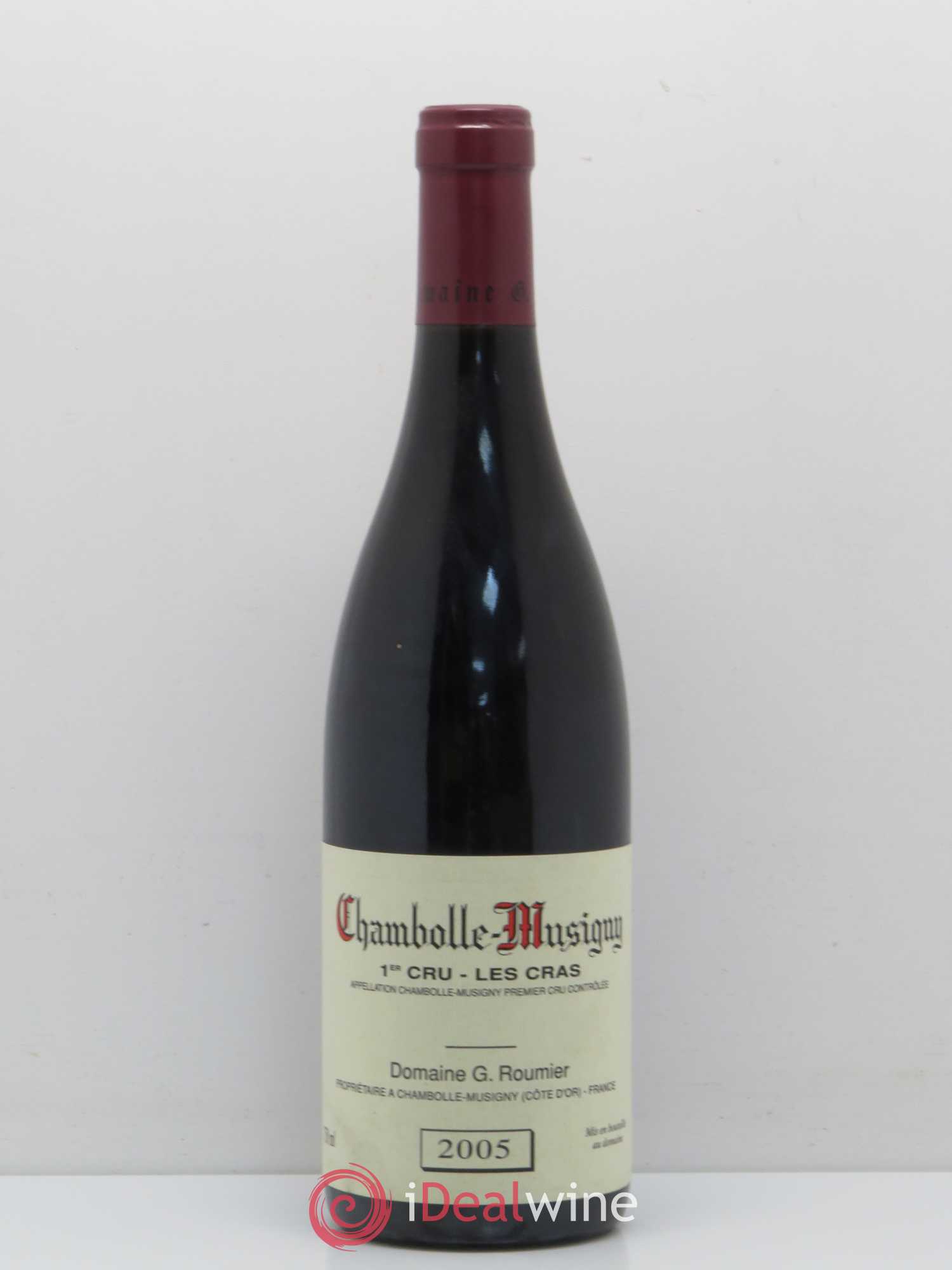 Chambolle-Musigny 1er Cru Les Cras Georges Roumier (Domaine) 2005 - Lot de 1 bouteille - 0