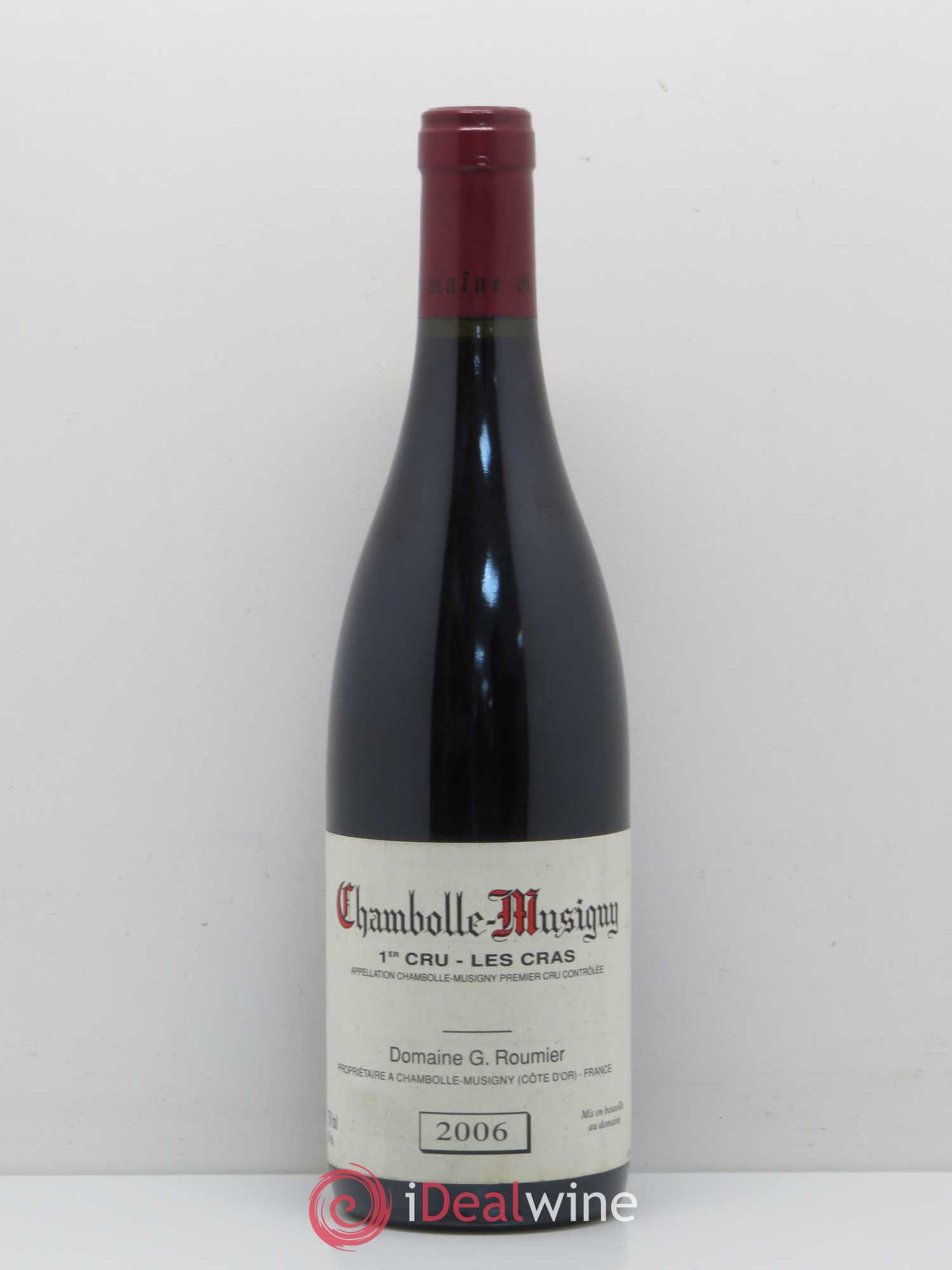 Chambolle-Musigny 1er Cru Les Cras Georges Roumier (Domaine) 2006 - Lot de 1 bouteille - 0
