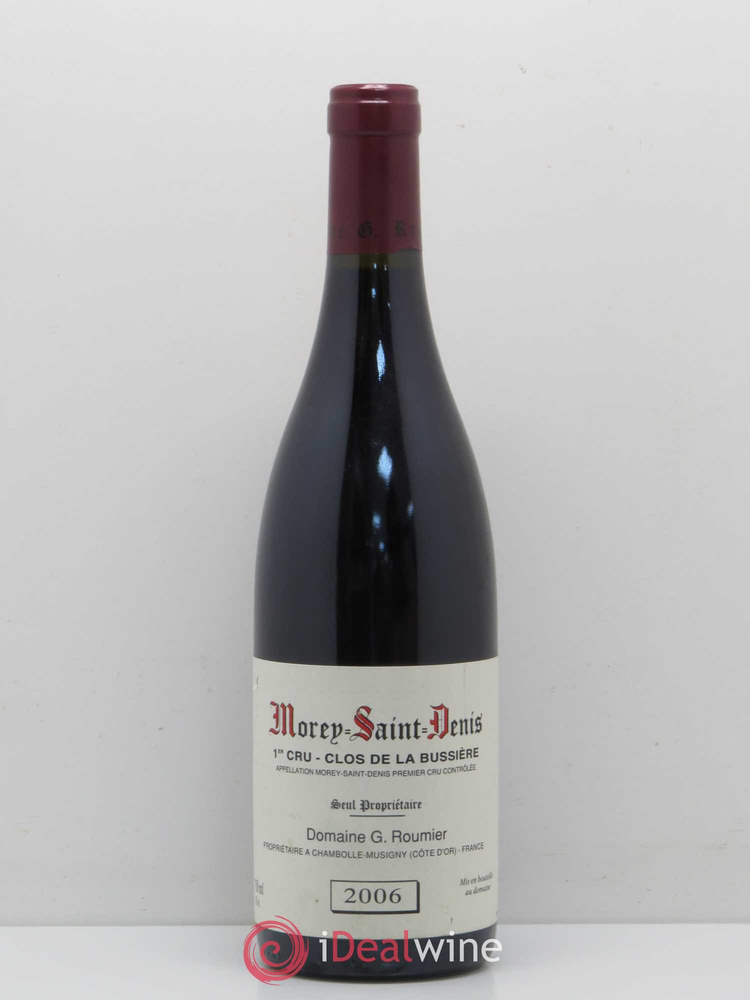 Morey-Saint-Denis 1er Cru Clos de la Bussière Georges Roumier (Domaine) 2006 - Lot de 1 bouteille - 0