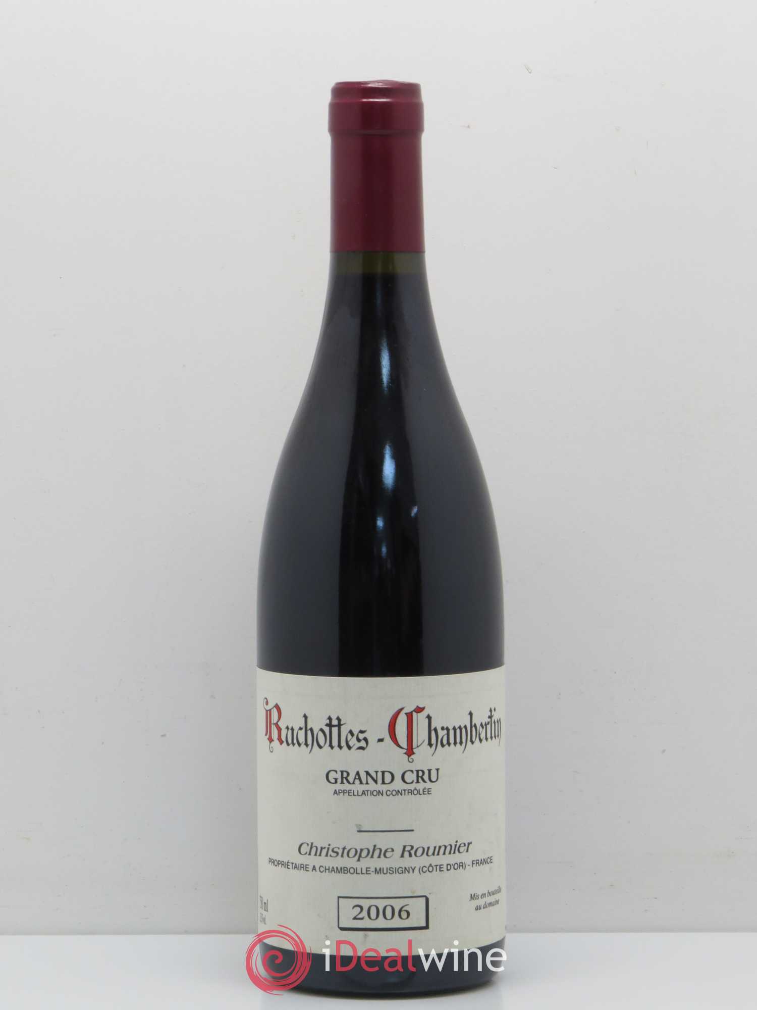 Ruchottes-Chambertin Grand Cru Christophe Roumier 2006 - Lot de 1 bouteille - 0
