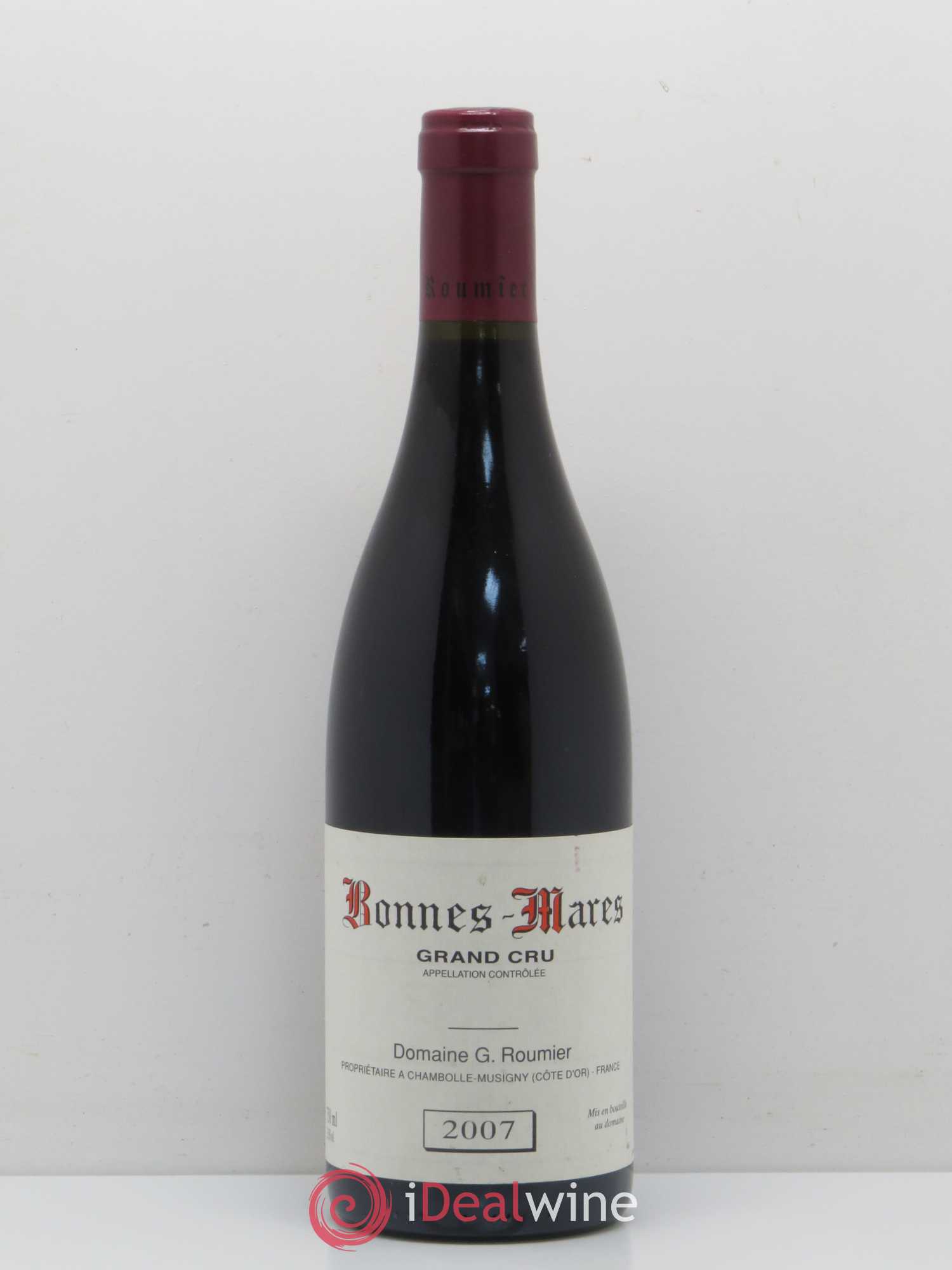 Bonnes-Mares Grand Cru Georges Roumier (Domaine) 2007 - Lot de 1 bouteille - 0