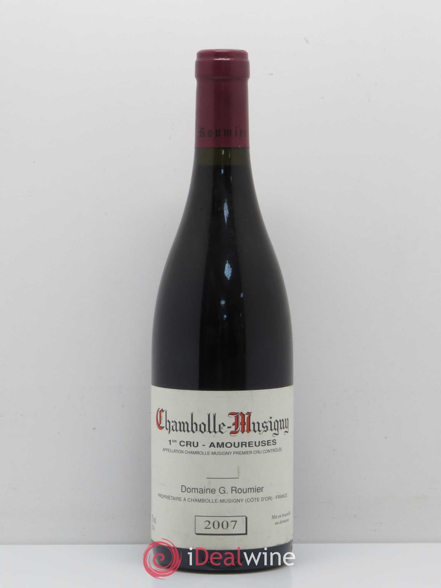 Chambolle-Musigny 1er Cru Les Amoureuses Georges Roumier (Domaine) 2007 - Lot de 1 bouteille - 0