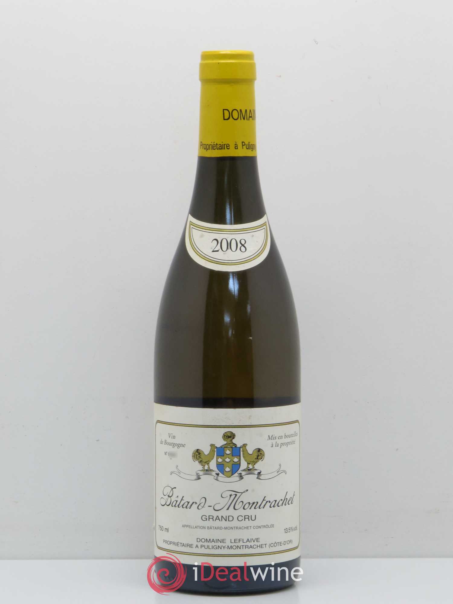 Bâtard-Montrachet Grand Cru Leflaive (Domaine) 2008 - Lot de 1 bouteille - 0