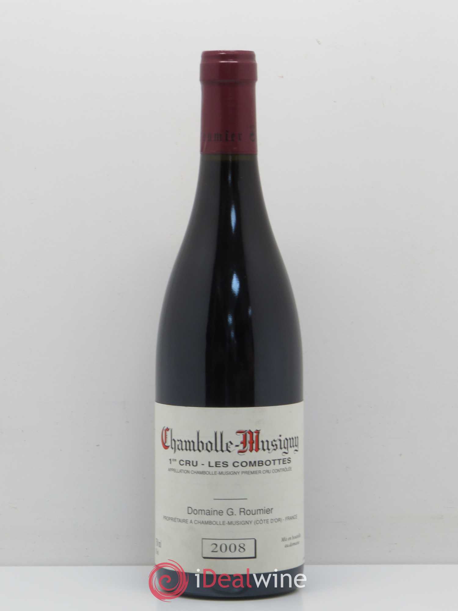 Chambolle-Musigny 1er Cru Les Combottes Georges Roumier (Domaine) 2008 - Lot de 1 bouteille - 0