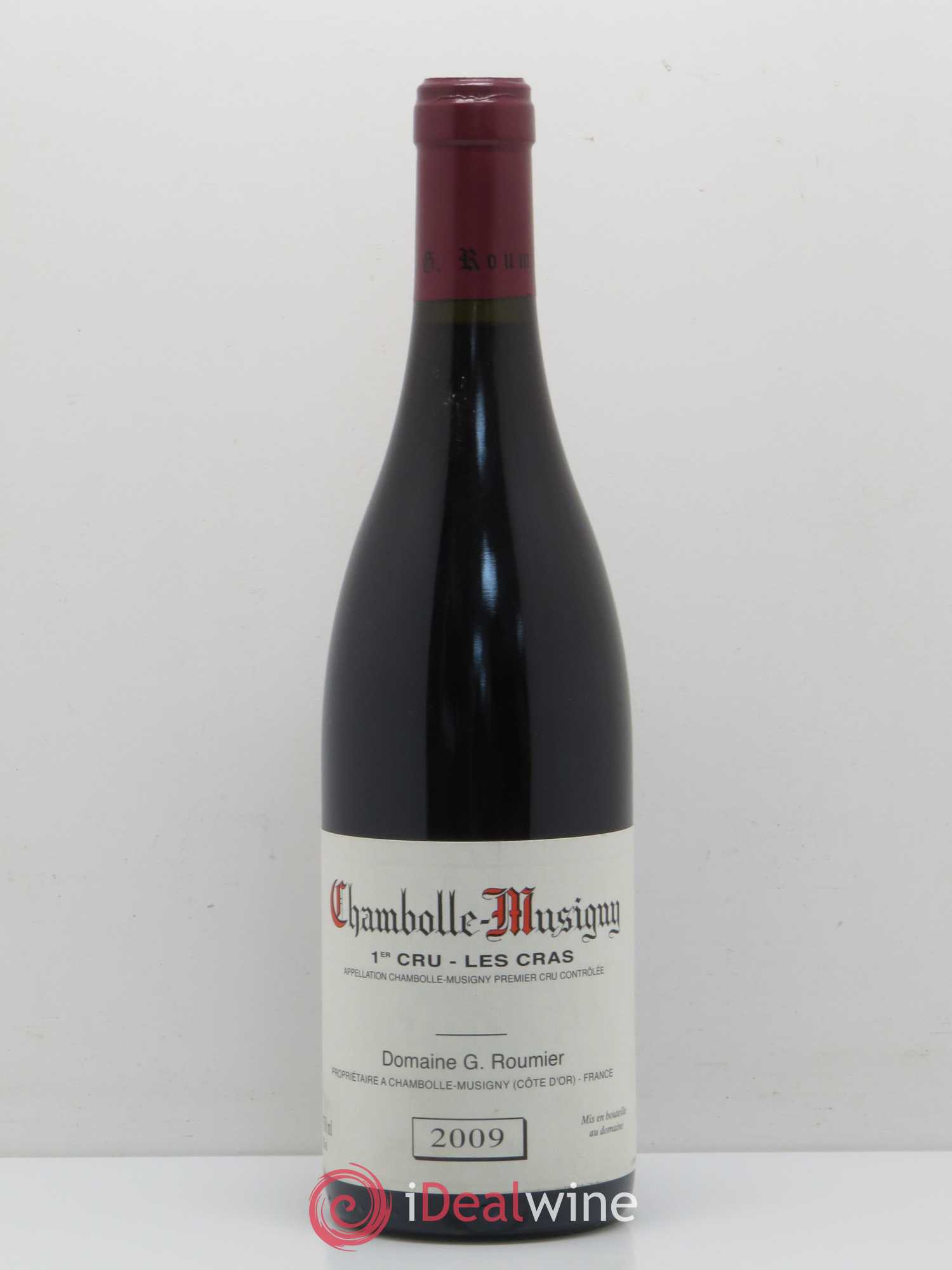 Chambolle-Musigny 1er Cru Les Cras Georges Roumier (Domaine) 2009 - Lot de 1 bouteille - 0