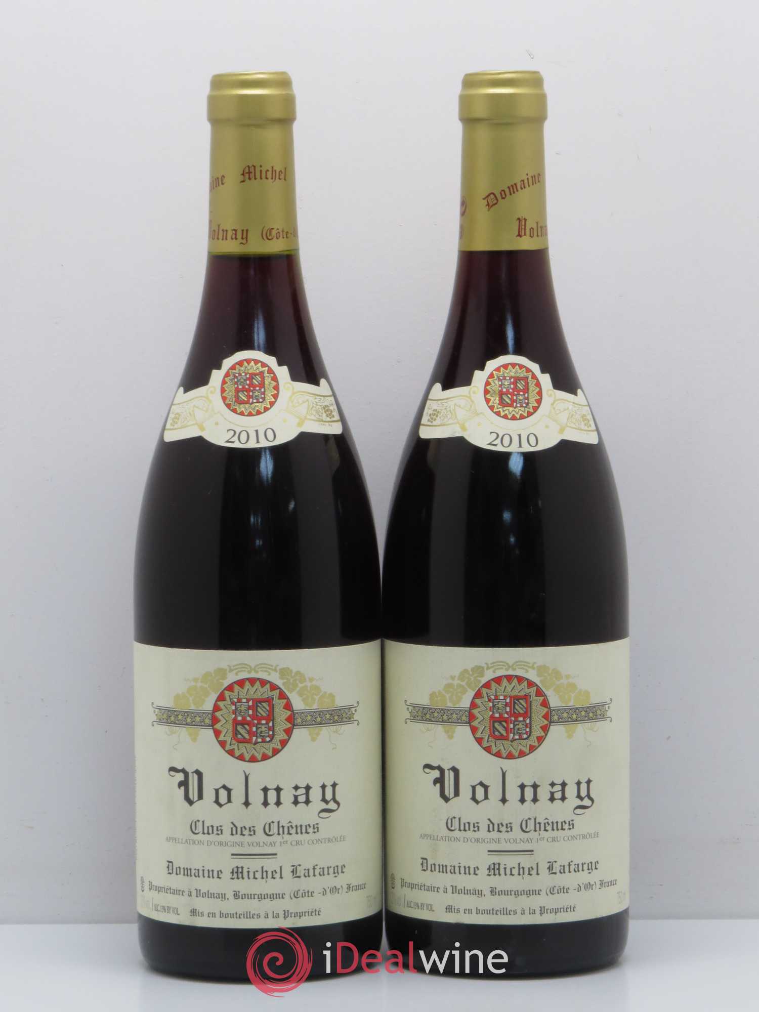 Volnay 1er Cru Clos des Chênes Lafarge (Domaine) 2010 - Lot de 2 bouteilles - 0
