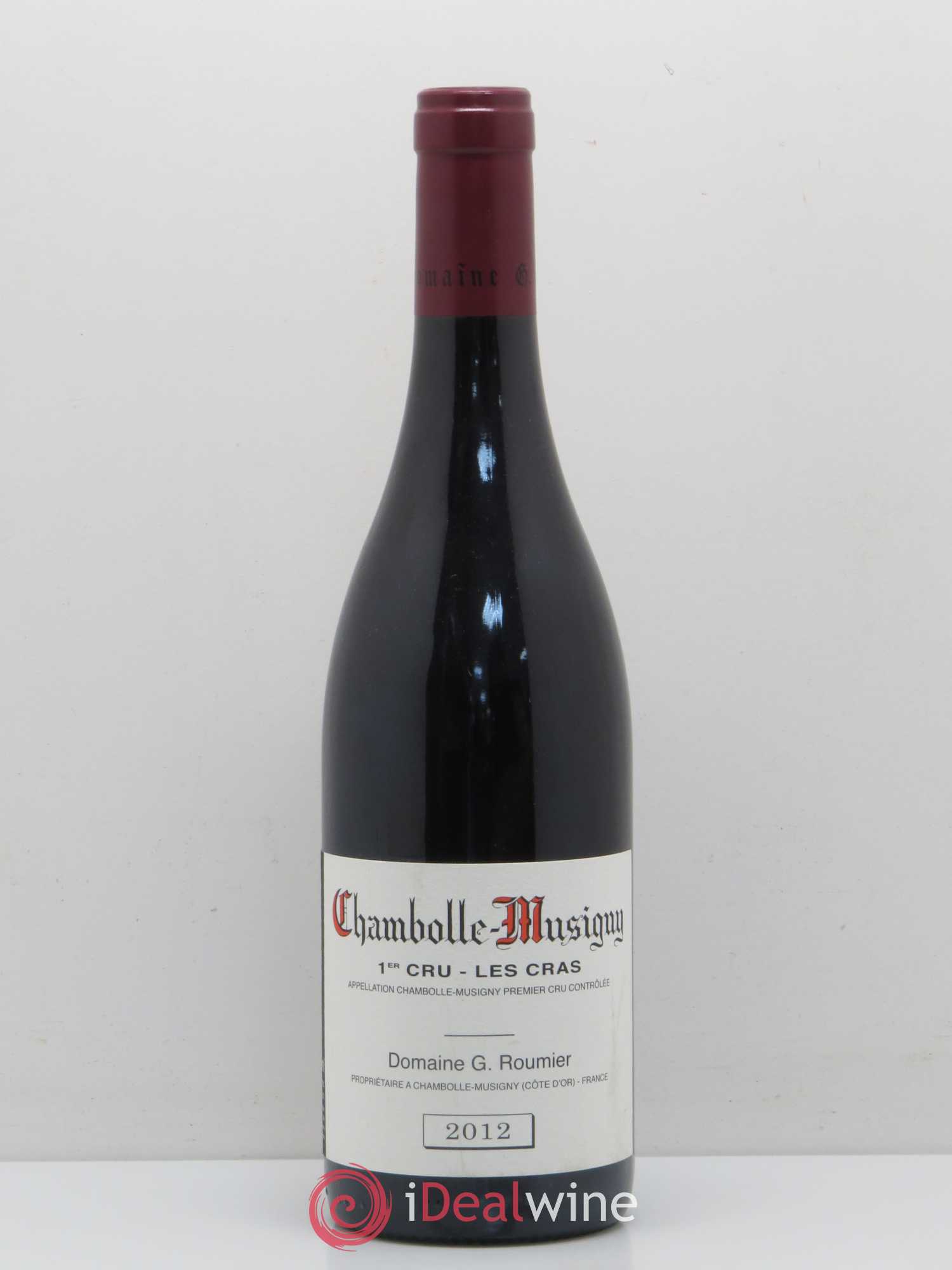 Chambolle-Musigny 1er Cru Les Cras Georges Roumier (Domaine) 2012 - Lot de 1 bouteille - 0