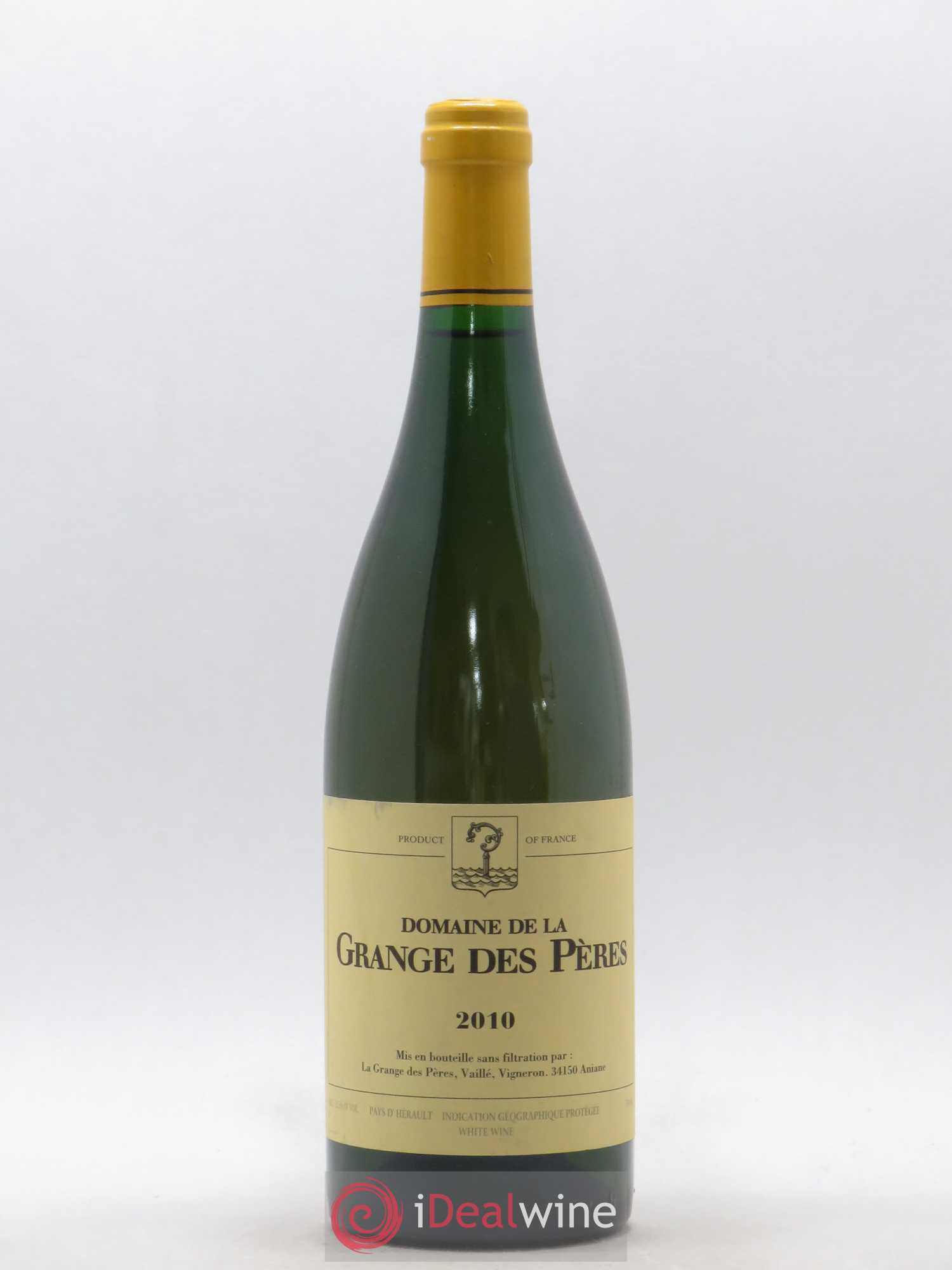 Pays d'Hérault Grange des Pères Laurent Vaillé 2010 - Lot de 1 bouteille - 0