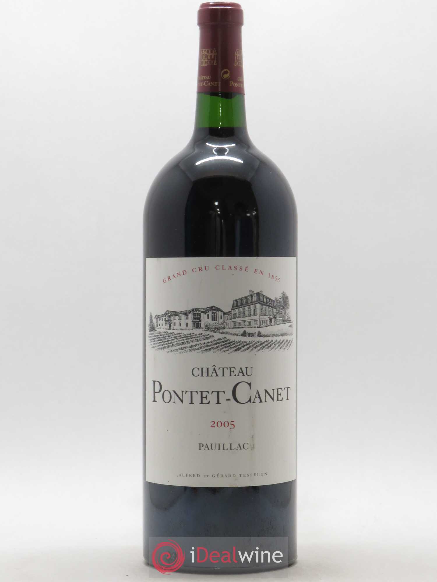 Château Pontet Canet 5ème Grand Cru Classé 2005 - Lot de 1 magnum - 0