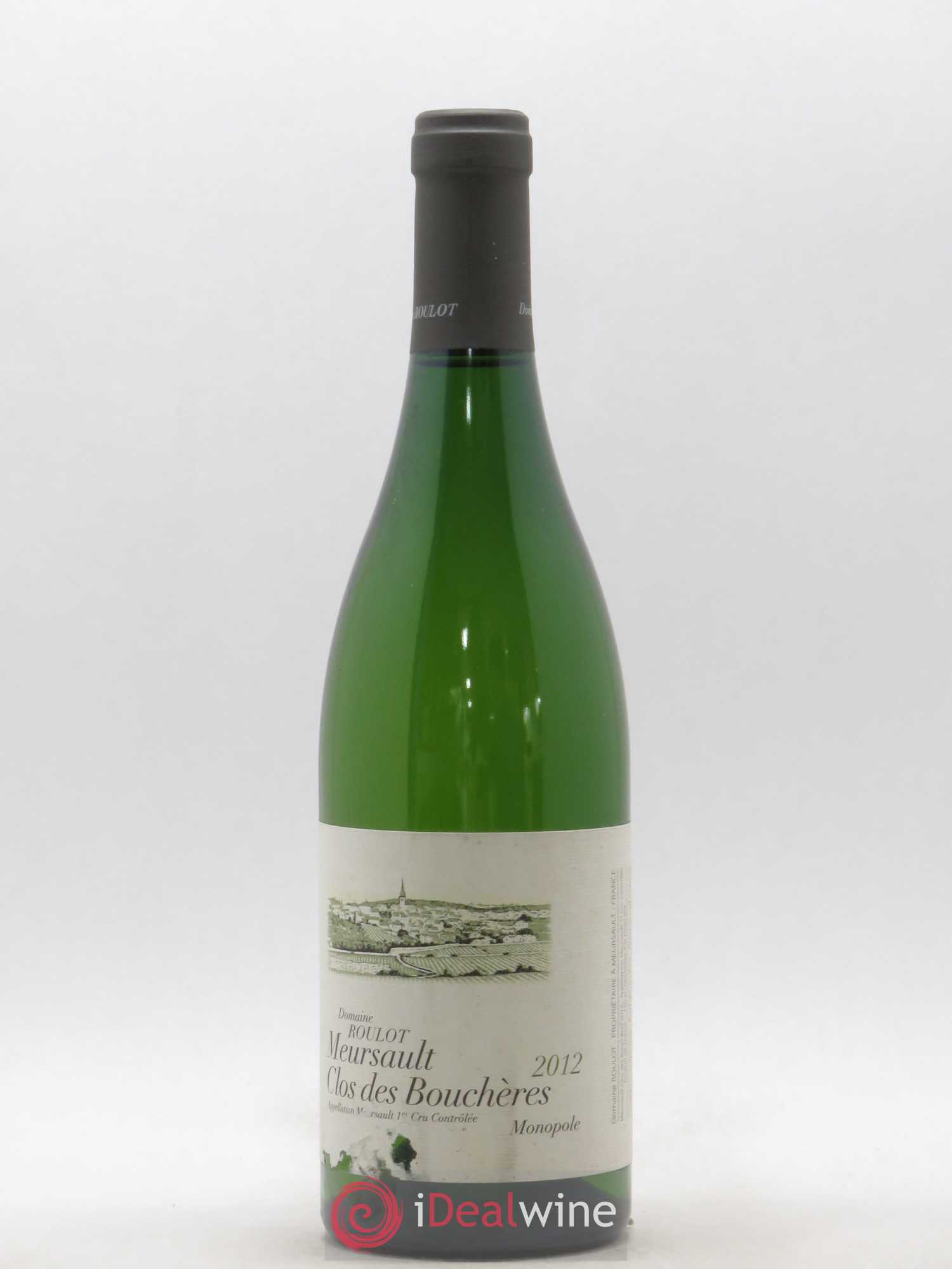 Meursault 1er Cru Clos des Bouchères Roulot (Domaine) 2012 - Lot de 1 bouteille - 0