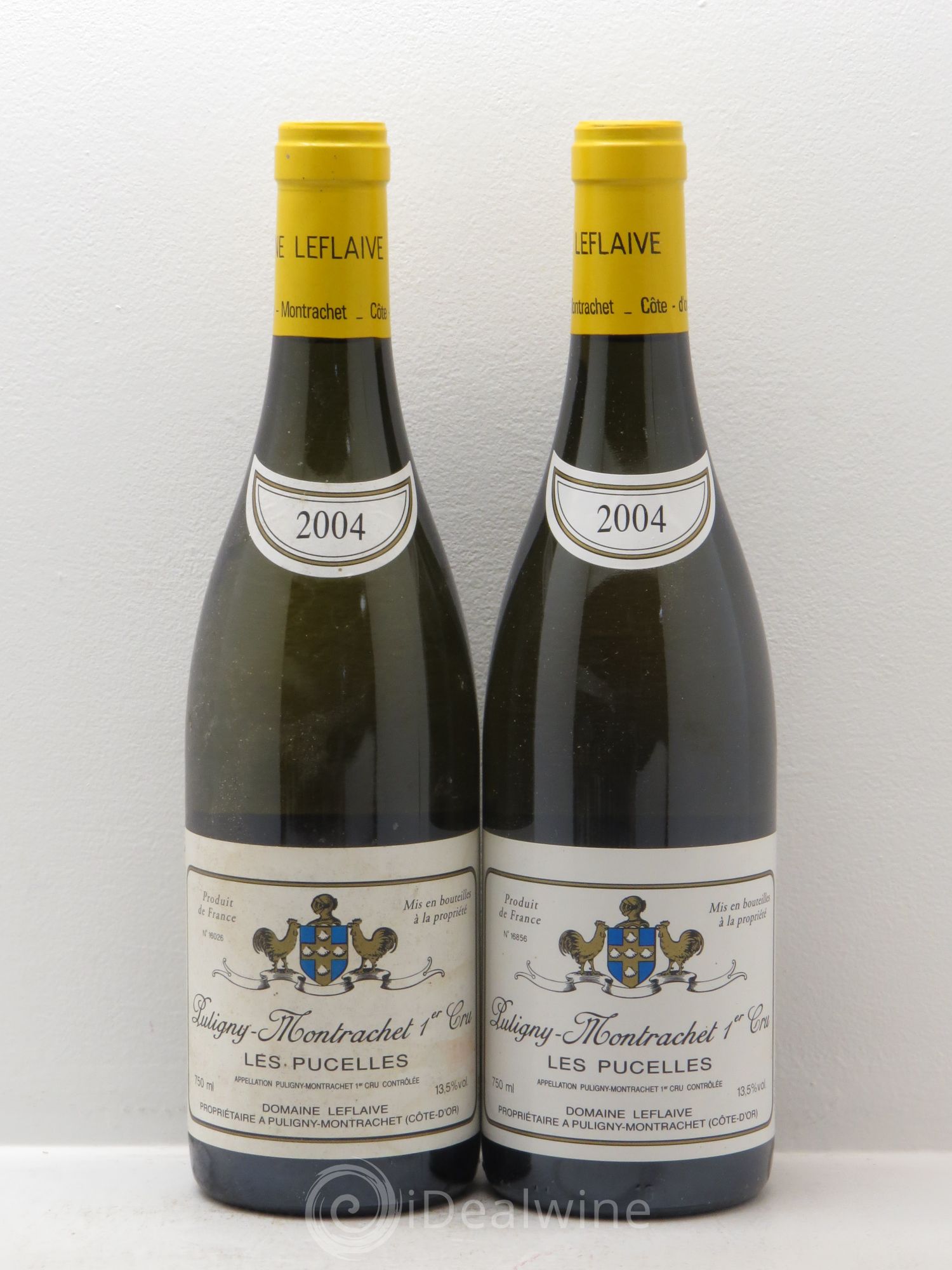 Puligny-Montrachet 1er Cru Les Pucelles Leflaive (Domaine) 2004 - Lot de 2 bouteilles - 0