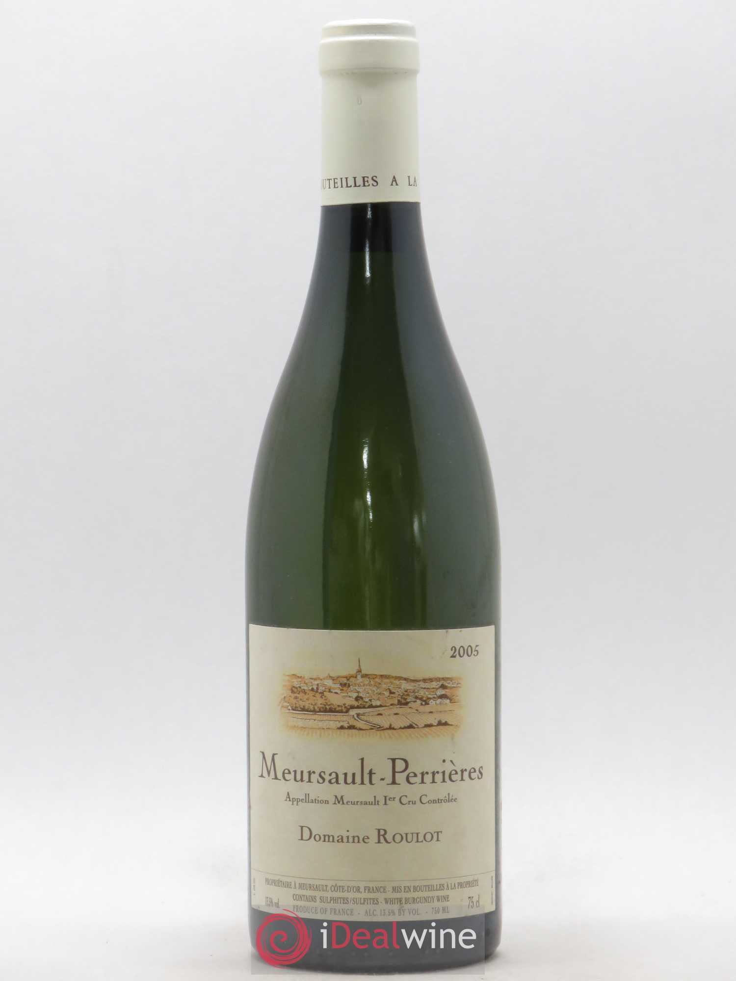 Meursault 1er Cru Perrières Roulot (Domaine) 2005 - Lot de 1 bouteille - 0