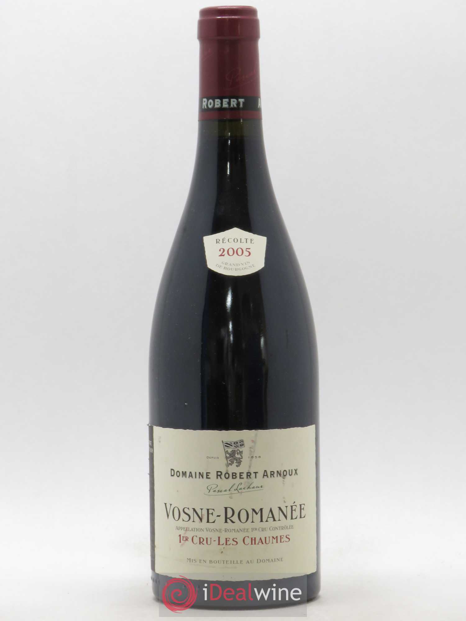 Vosne-Romanée 1er Cru Les Chaumes Arnoux-Lachaux (Domaine) 2005 - Lot de 1 bouteille - 0
