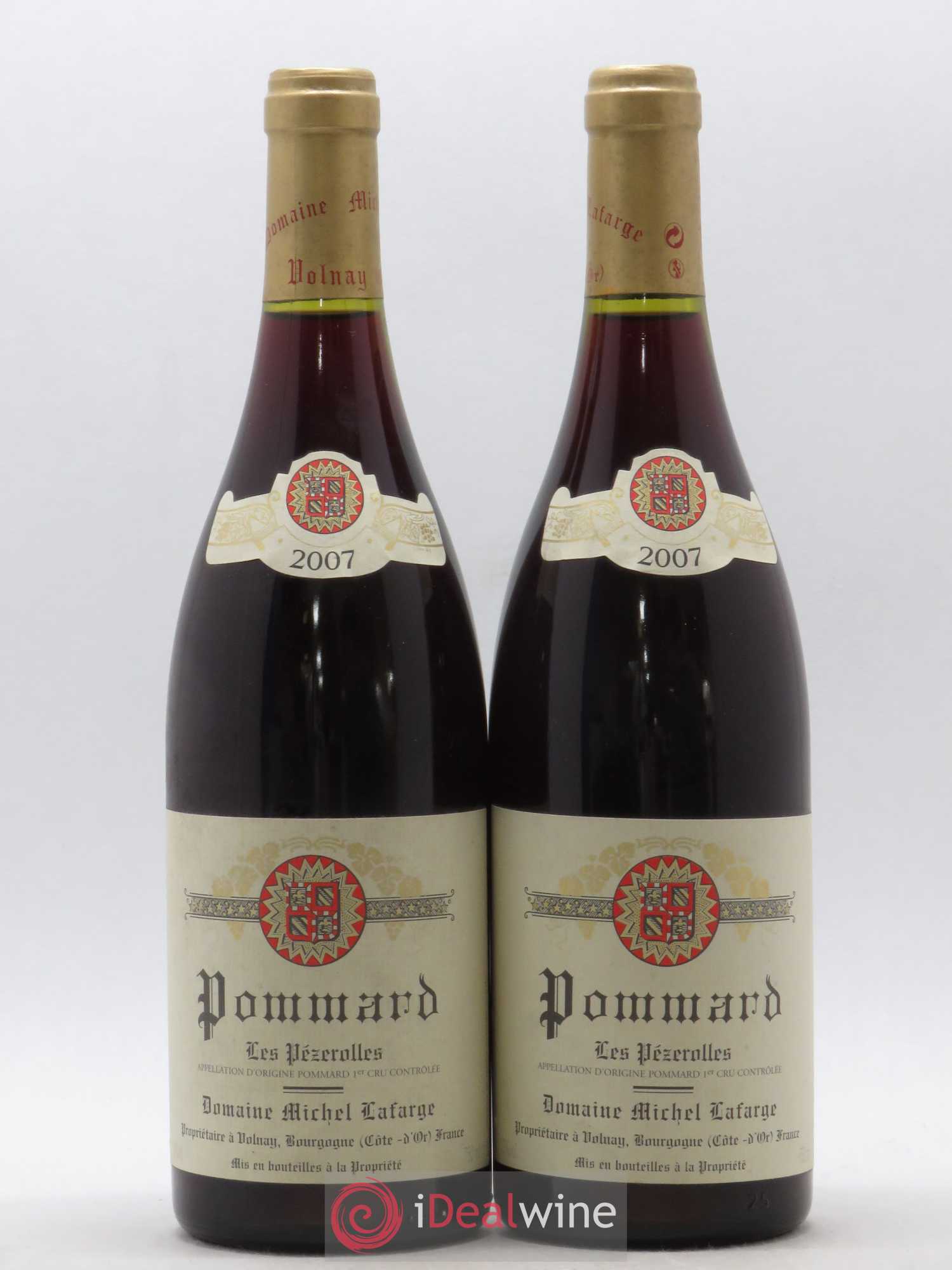 Pommard 1er Cru Les Pézerolles Lafarge (Domaine) 2007 - Lot de 2 bouteilles - 0