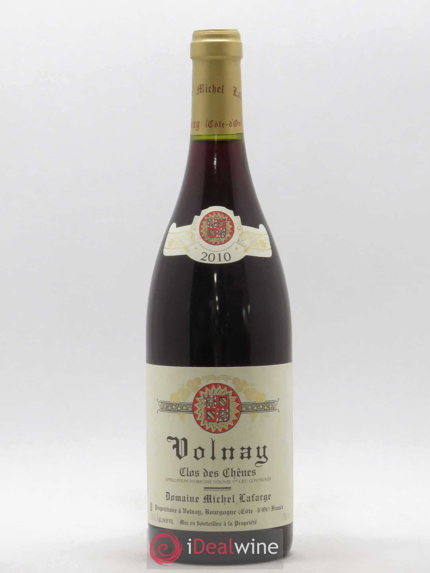 Volnay 1er Cru Clos des Chênes Lafarge (Domaine) 2010 - Lot de 1 bouteille - 0