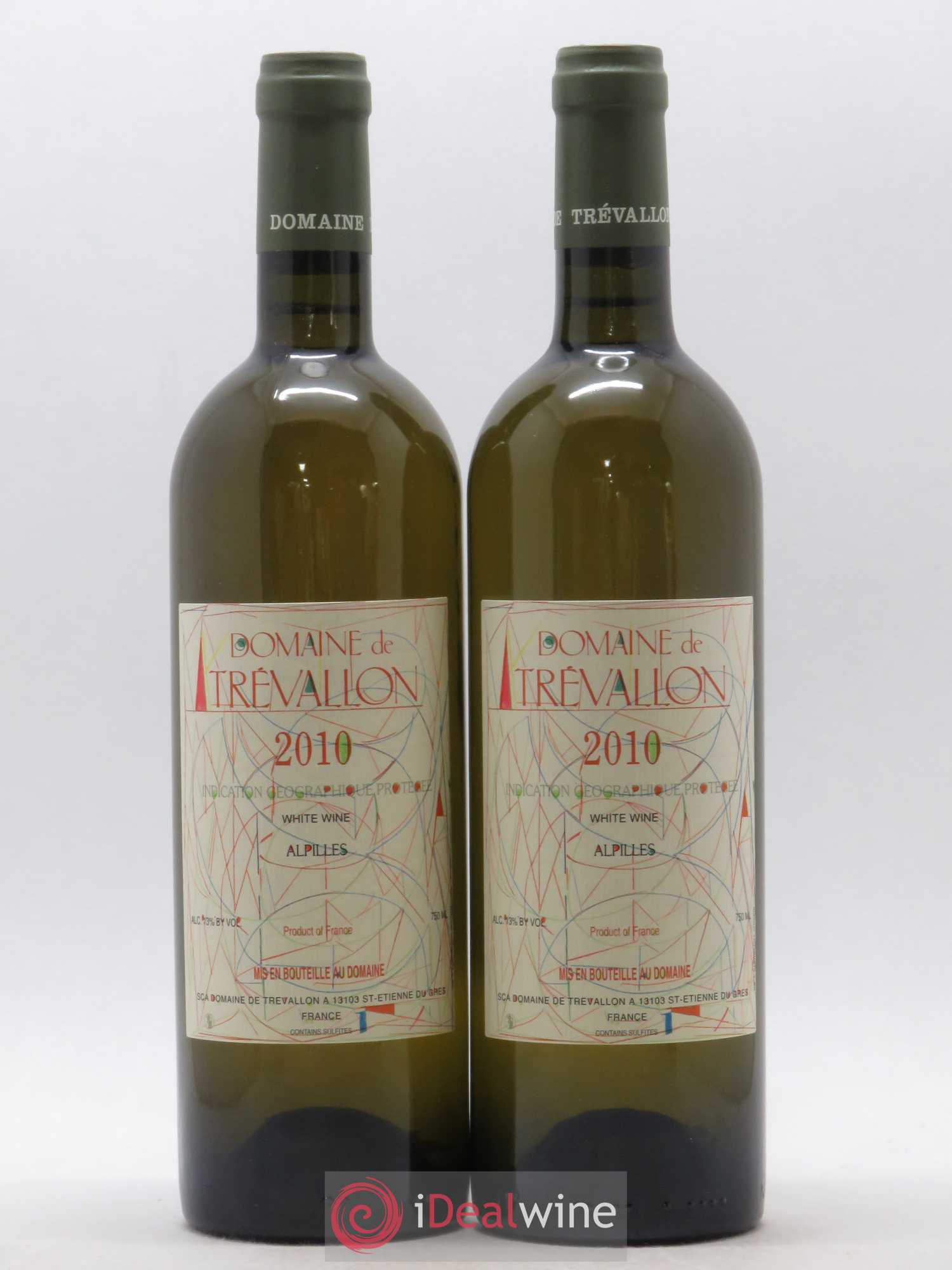 Alpilles Trévallon (Domaine de) Eloi Dürrbach 2010 - Lot de 2 bouteilles - 0