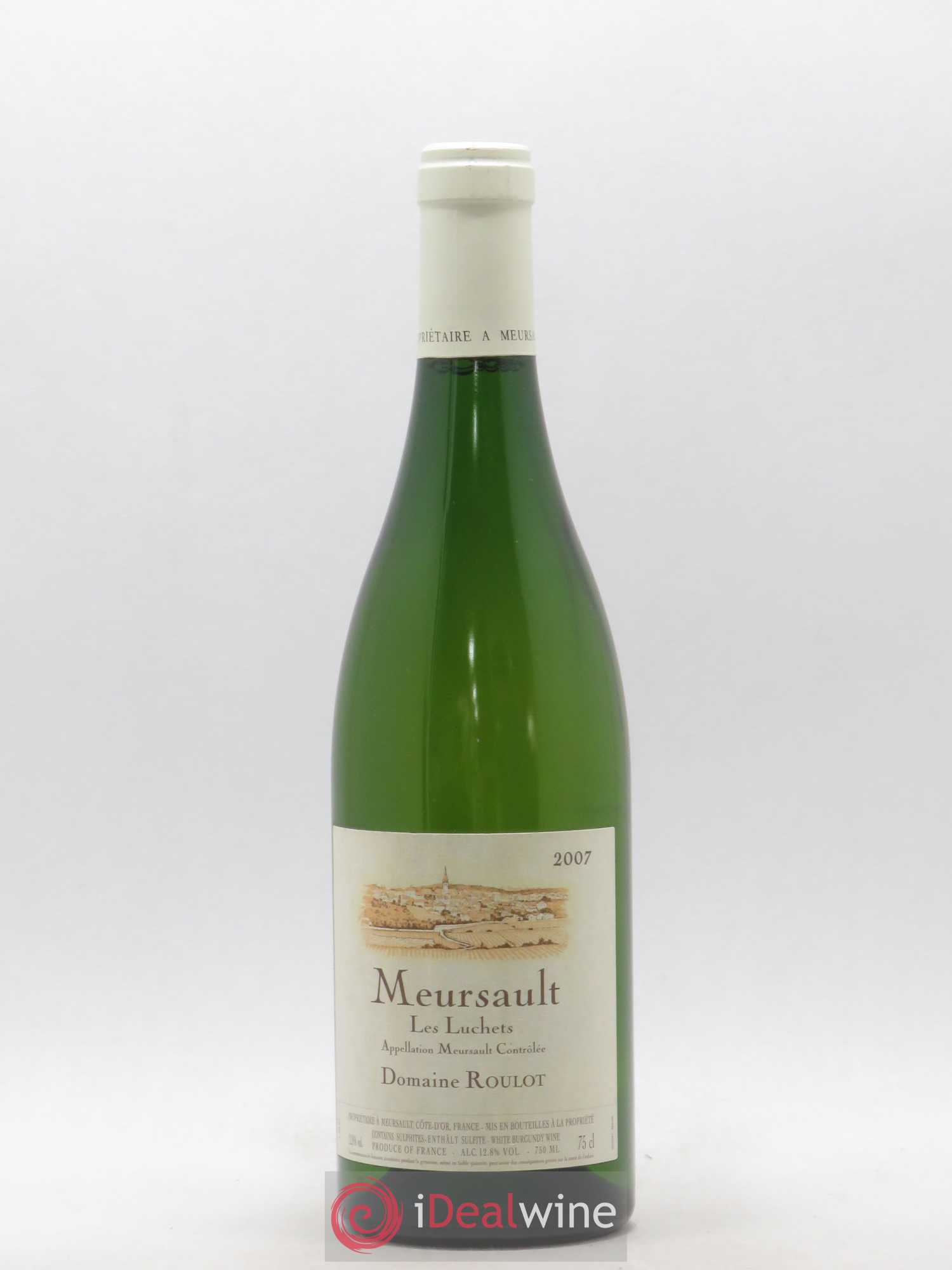 Meursault Luchets Roulot (Domaine) 2007 - Lot de 1 bouteille - 0