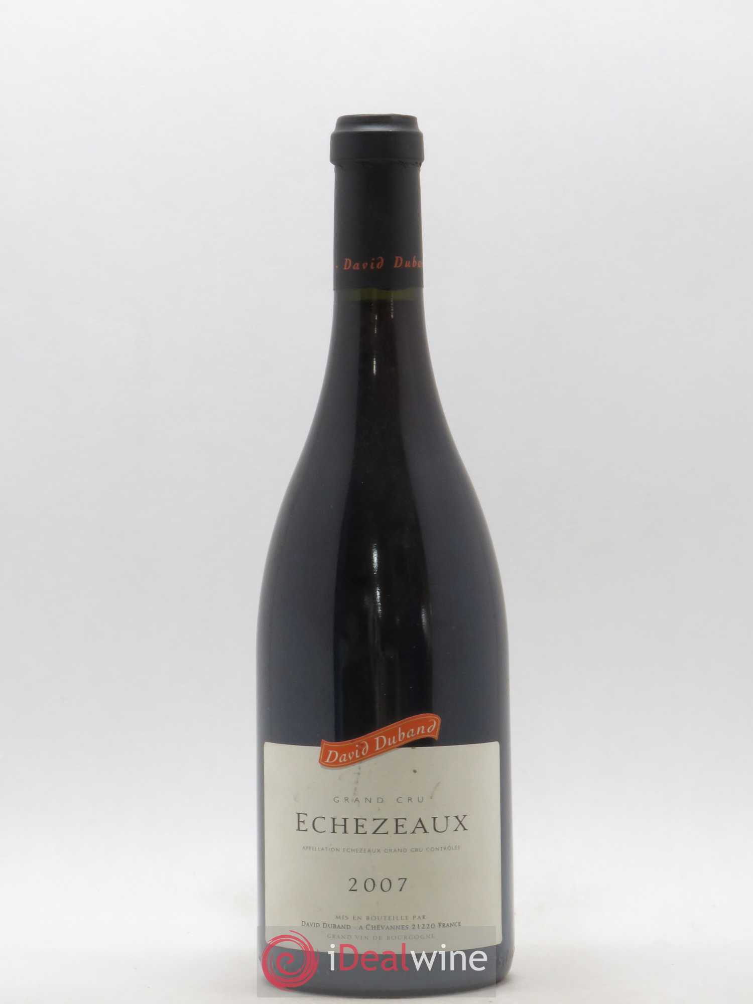 Echezeaux Grand Cru David Duband (Domaine) 2007 - Lot de 1 bouteille - 0
