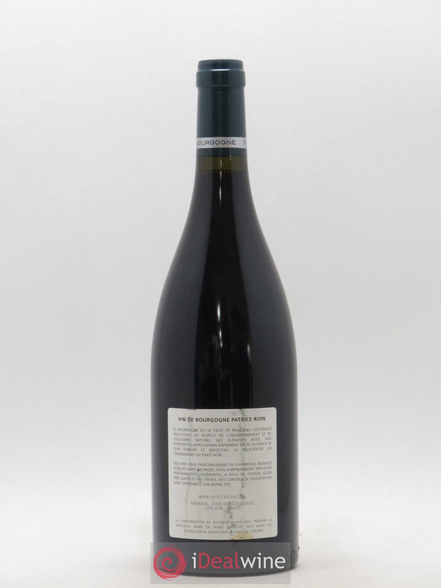 Chambolle-Musigny 1er Cru Les Amoureuses Patrice Rion (Domaine) 2010 - Lot de 1 bouteille - 1