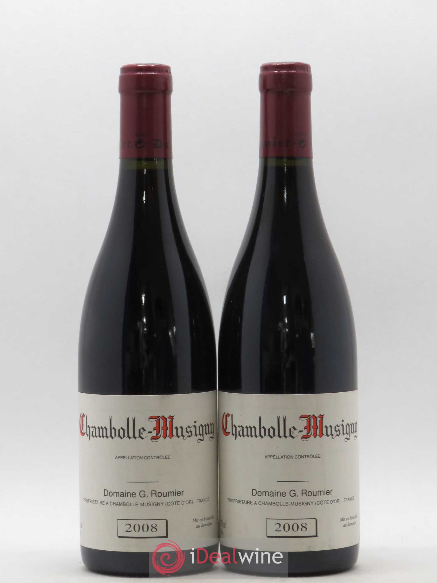Chambolle-Musigny Georges Roumier (Domaine) 2008 - Lot de 2 bouteilles - 0