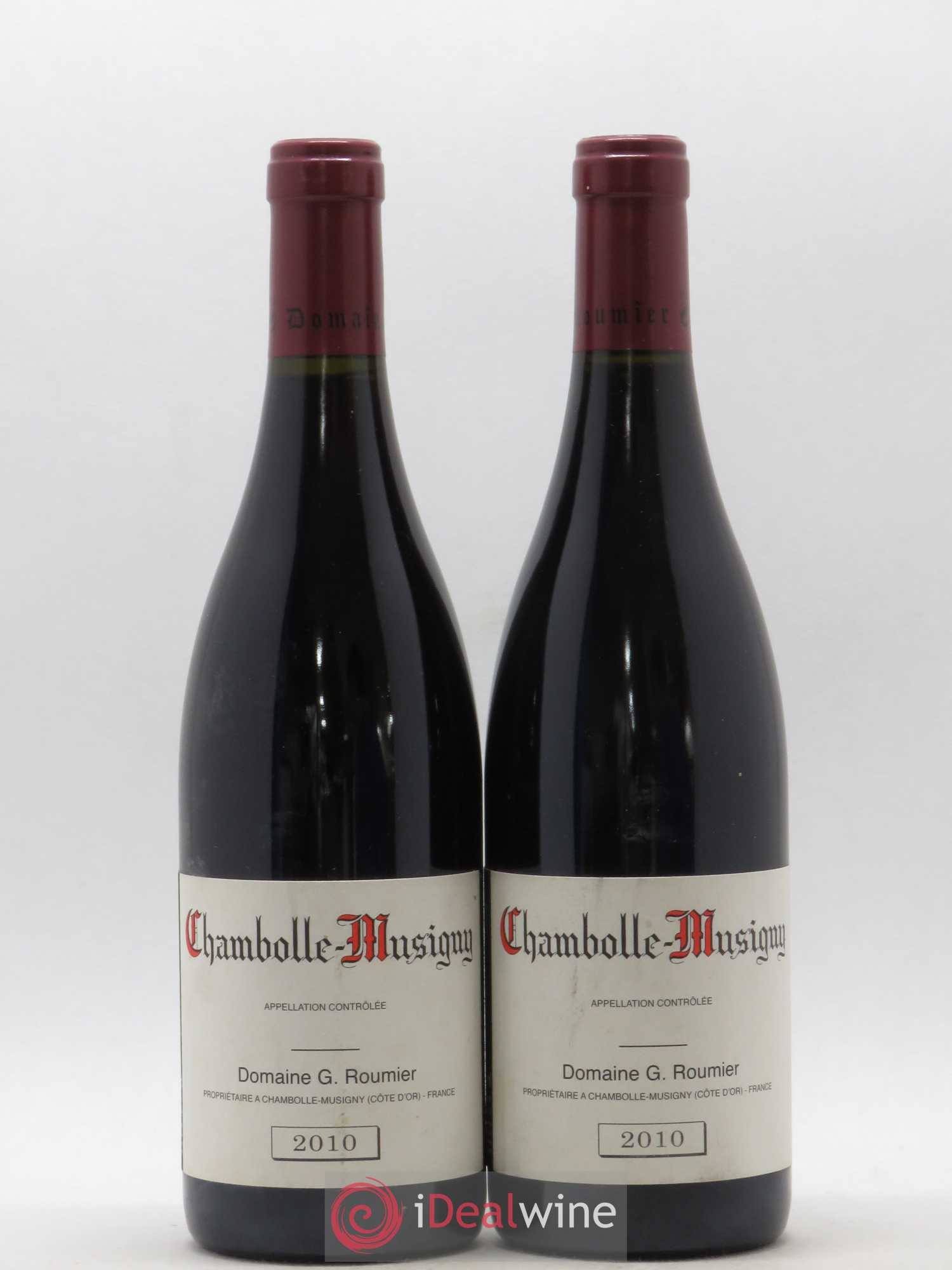 Chambolle-Musigny Georges Roumier (Domaine) 2010 - Lot de 2 bouteilles - 0