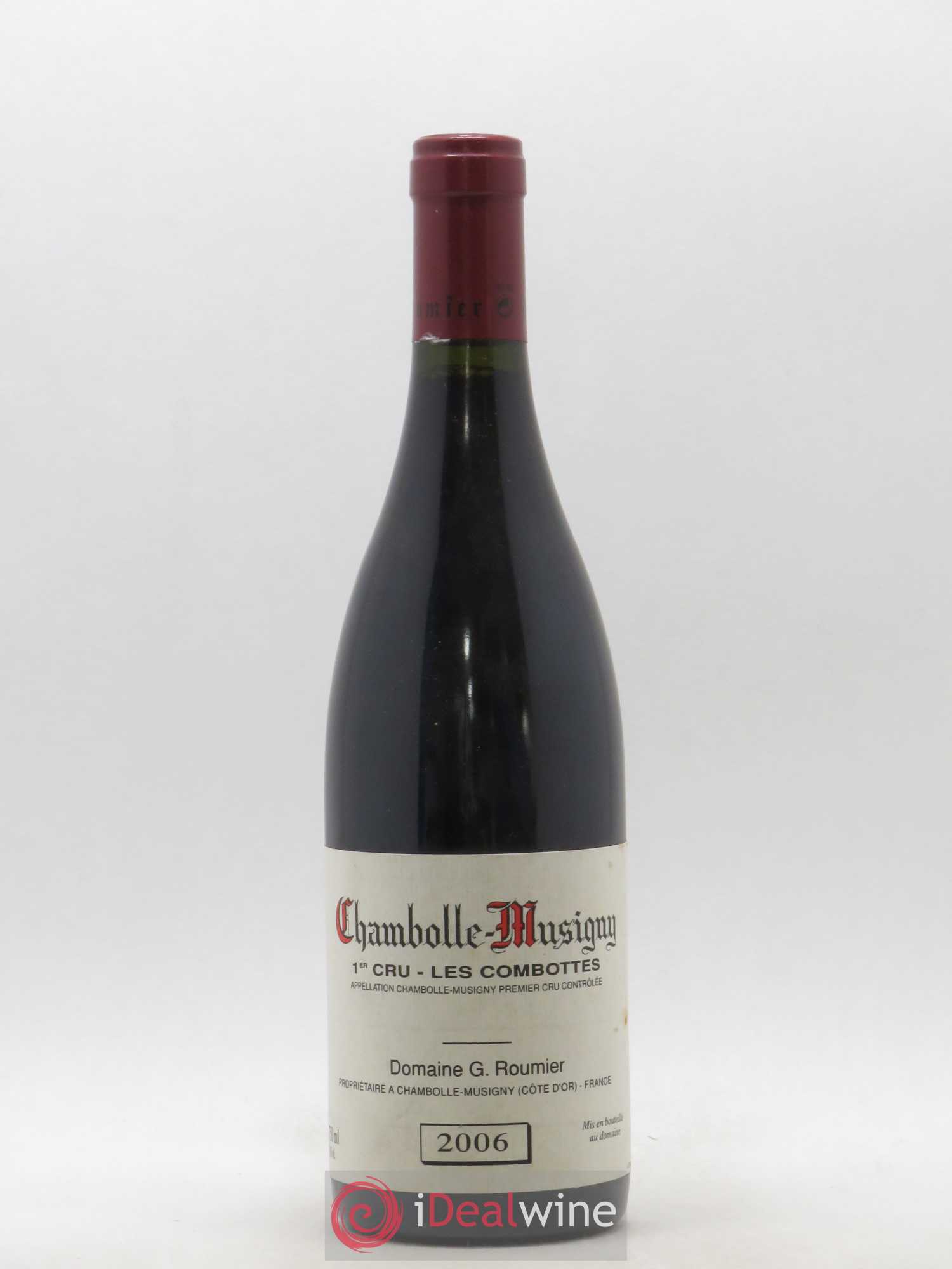 Chambolle-Musigny 1er Cru Les Combottes Georges Roumier (Domaine) 2006 - Lot de 1 bouteille - 0