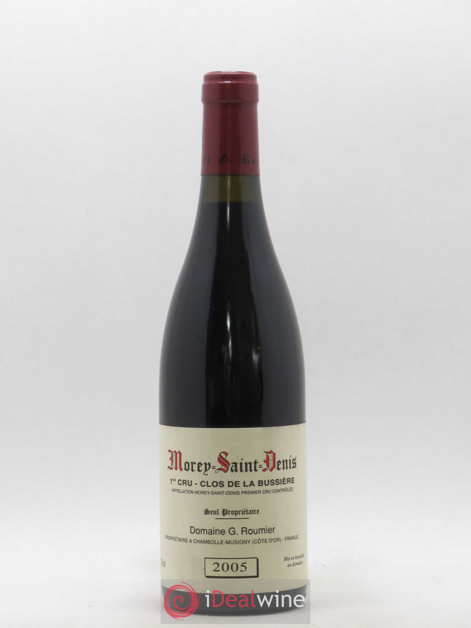 Morey-Saint-Denis 1er Cru Clos de la Bussière Georges Roumier (Domaine) 2005 - Lot de 1 bouteille - 0