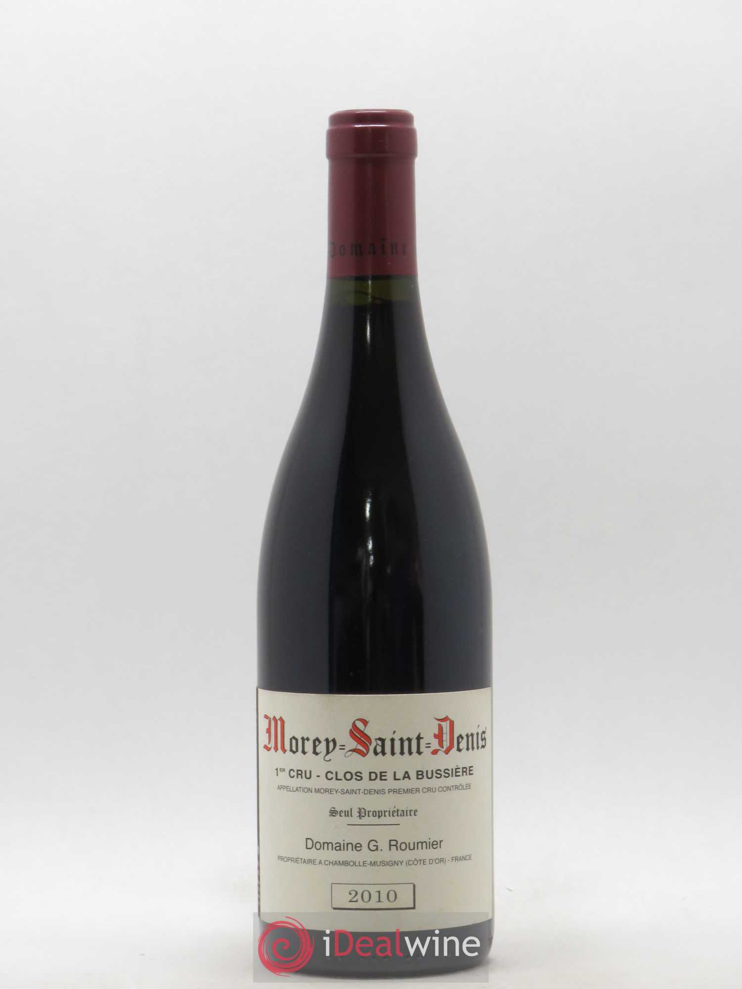 Morey-Saint-Denis 1er Cru Clos de la Bussière Georges Roumier (Domaine) 2010 - Lot de 1 bouteille - 0