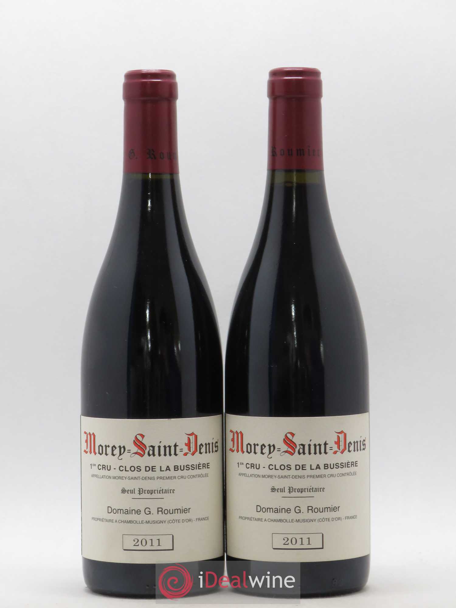 Morey-Saint-Denis 1er Cru Clos de la Bussière Georges Roumier (Domaine) 2011 - Lot de 2 bouteilles - 0