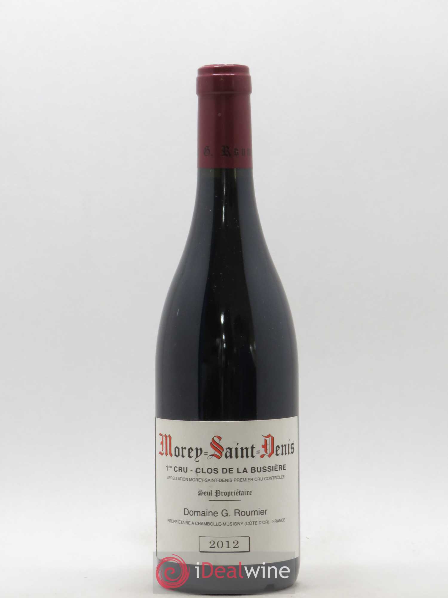 Morey-Saint-Denis 1er Cru Clos de la Bussière Georges Roumier (Domaine) 2012 - Lot de 1 bouteille - 0